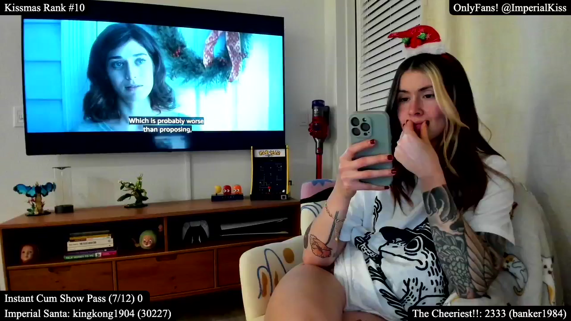 Gallery image thumbnail from ImperialKiss's myfreecams stream on, 12/27/2024, 08:38 image 12 of 20