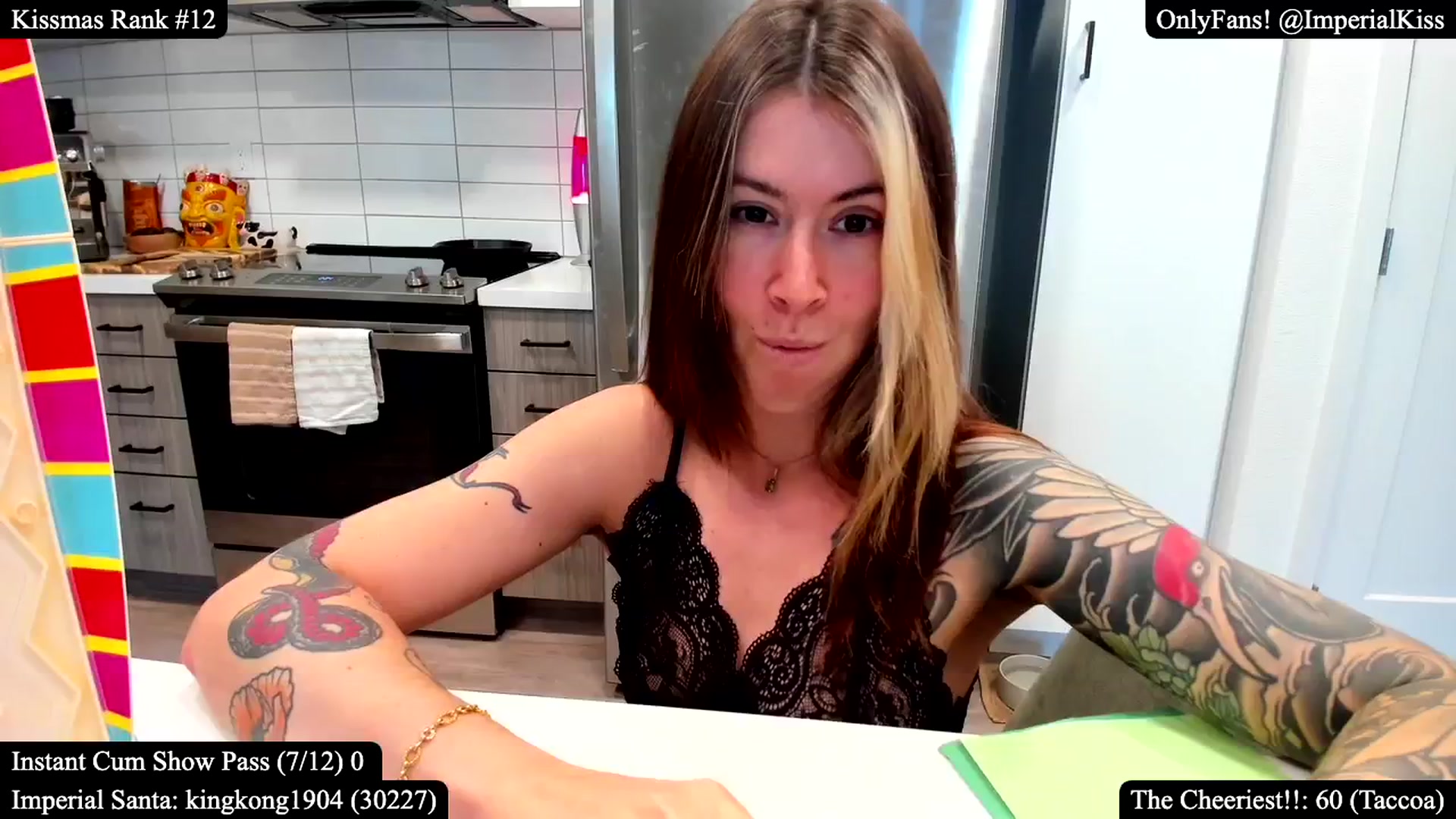 Gallery image thumbnail from ImperialKiss's myfreecams stream on, 12/28/2024, 22:59 image 13 of 20