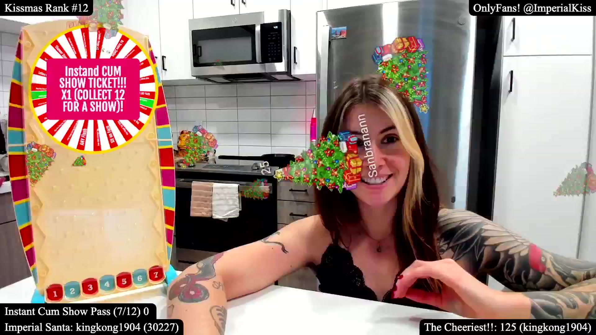 Gallery image thumbnail from ImperialKiss's myfreecams stream on, 12/29/2024, 01:17 image 3 of 20
