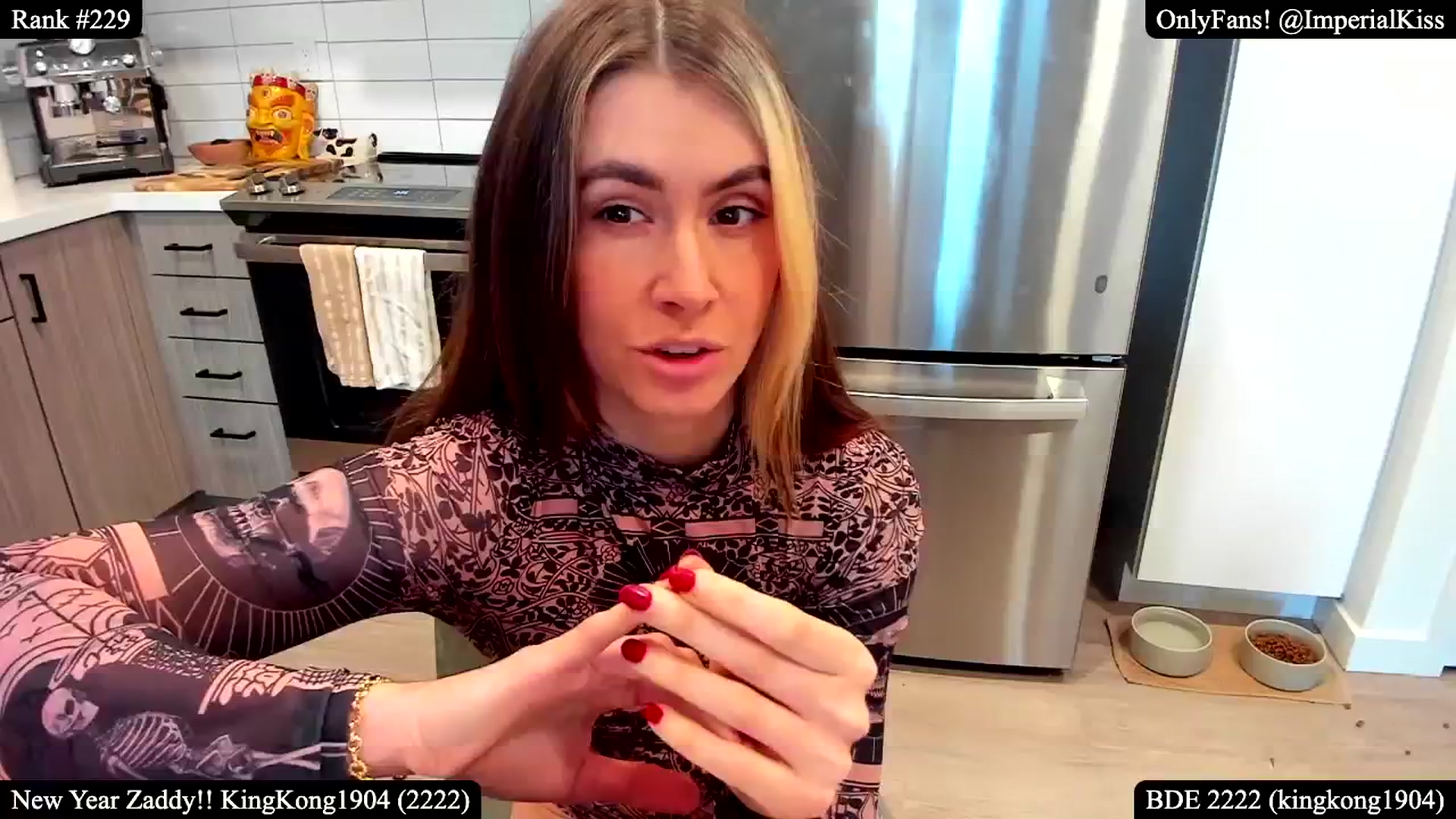 Gallery image thumbnail from ImperialKiss's myfreecams stream on, 01/04/2025, 01:21 image 11 of 20