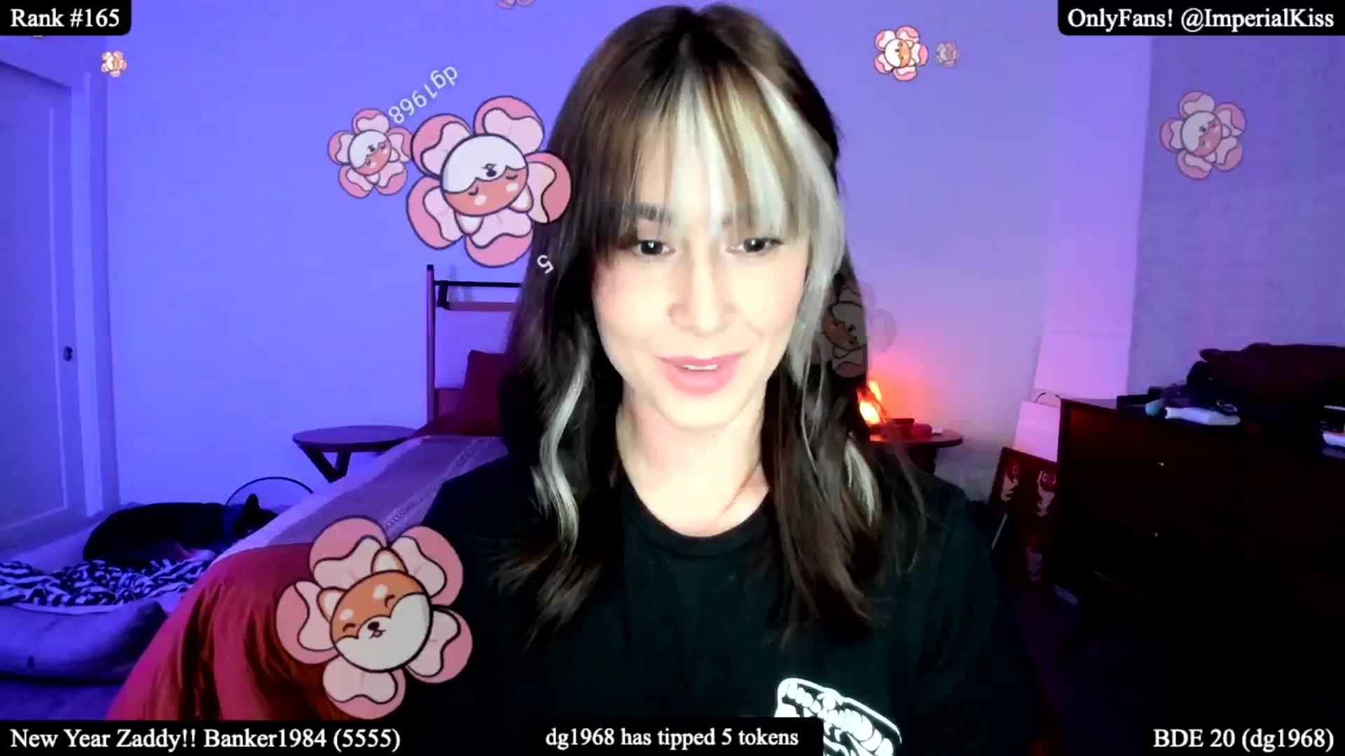 Gallery image thumbnail from ImperialKiss's myfreecams stream on, 01/10/2025, 05:25 image 1 of 20