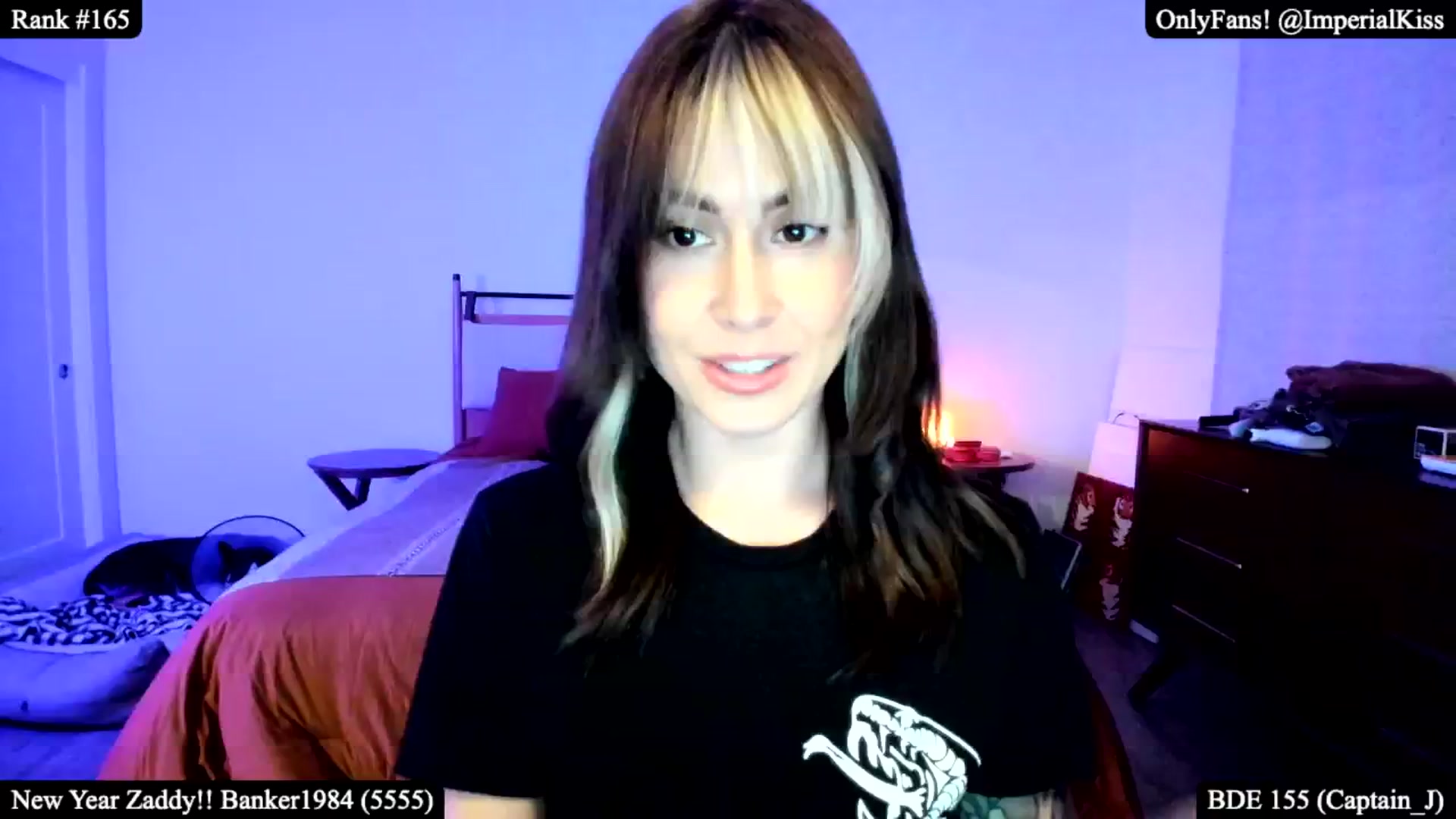 Gallery image thumbnail from ImperialKiss's myfreecams stream on, 01/10/2025, 05:25 image 4 of 20