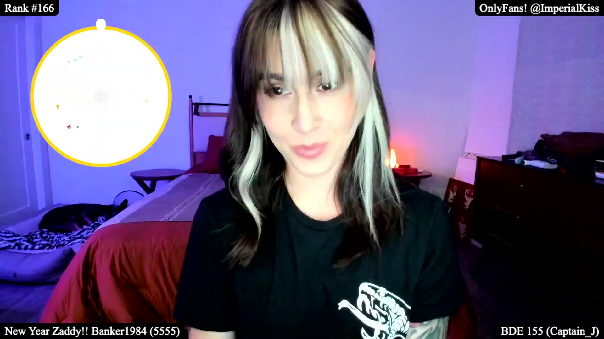 Gallery image thumbnail from ImperialKiss's myfreecams stream on, 01/10/2025, 05:25 image 2 of 20