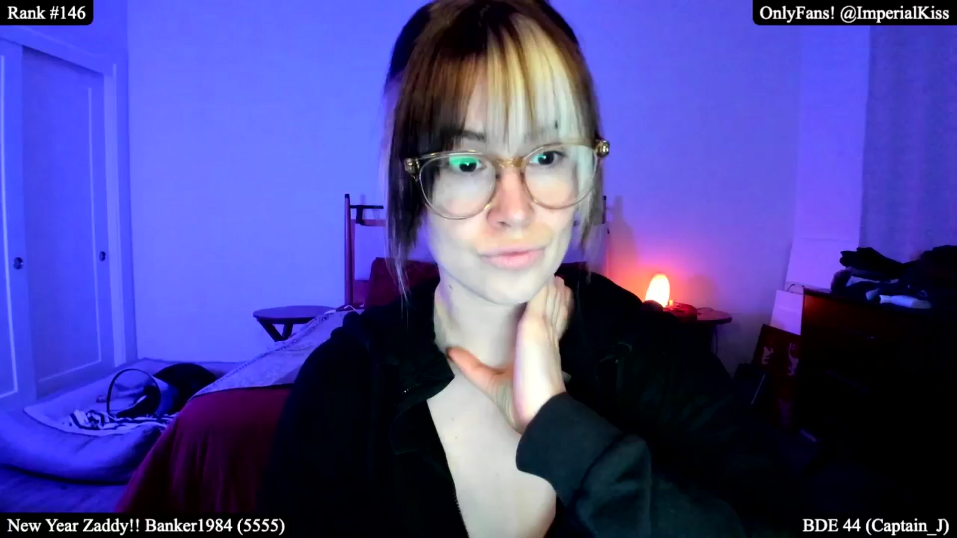 Gallery image thumbnail from ImperialKiss's myfreecams stream on, 01/11/2025, 07:43 image 2 of 20