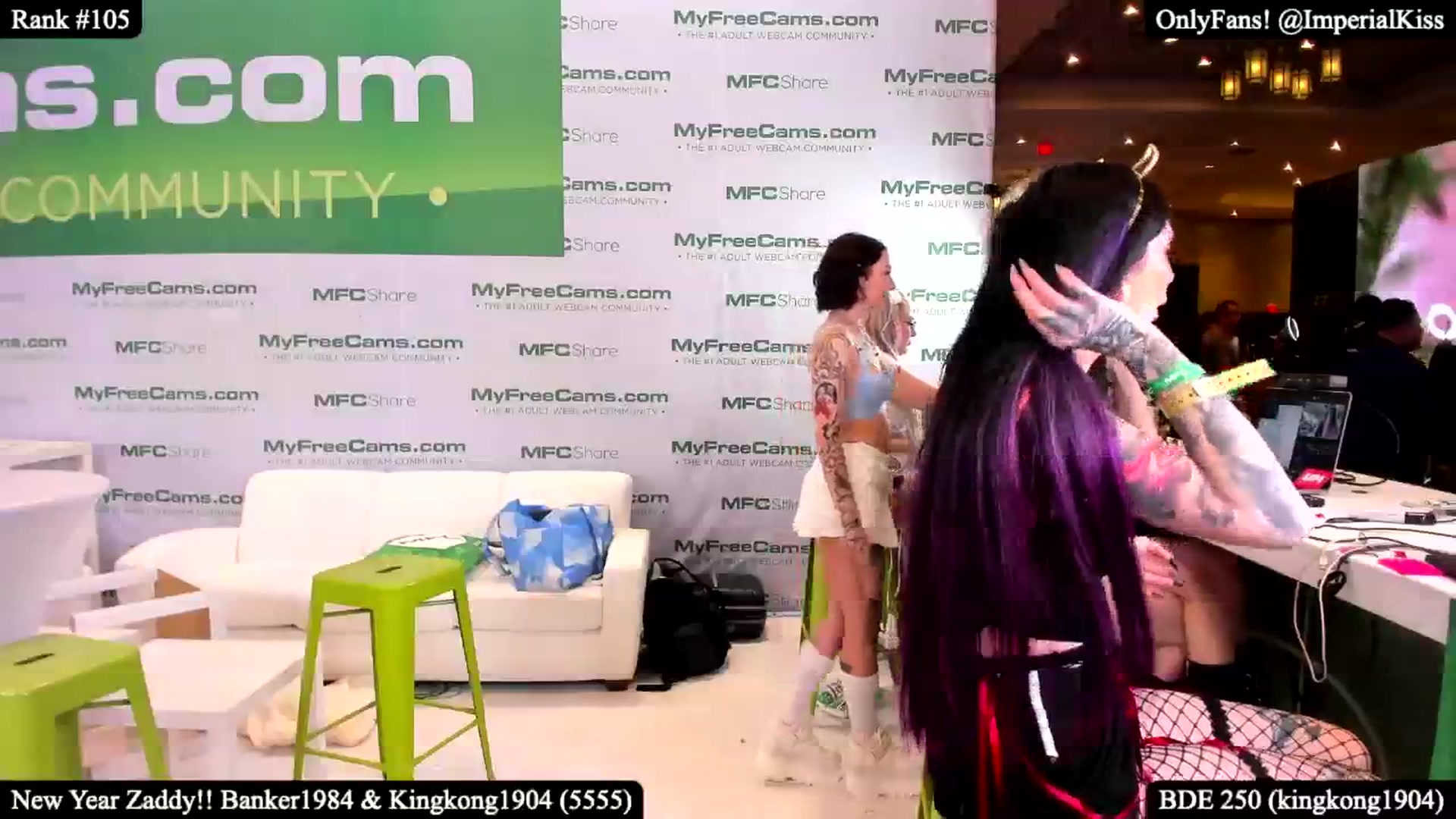 Gallery image thumbnail from ImperialKiss's myfreecams stream on, 01/23/2025, 01:27 image 17 of 20