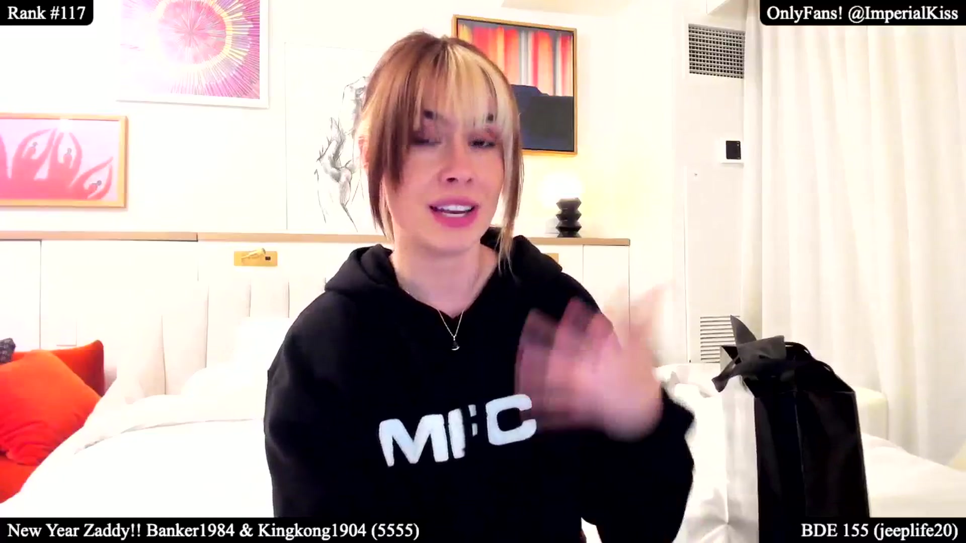 Gallery image thumbnail from ImperialKiss's myfreecams stream on, 01/24/2025, 08:47 image 5 of 20