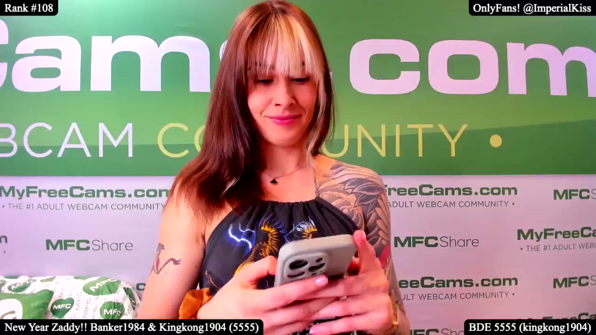 Gallery image thumbnail from ImperialKiss's myfreecams stream on, 01/25/2025, 03:43 image 1 of 20