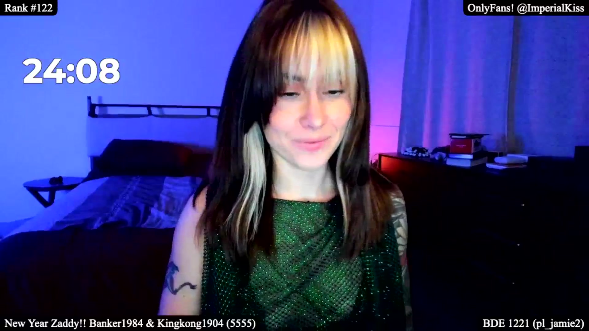 Gallery image thumbnail from ImperialKiss's myfreecams stream on, 01/29/2025, 07:06 image 19 of 20