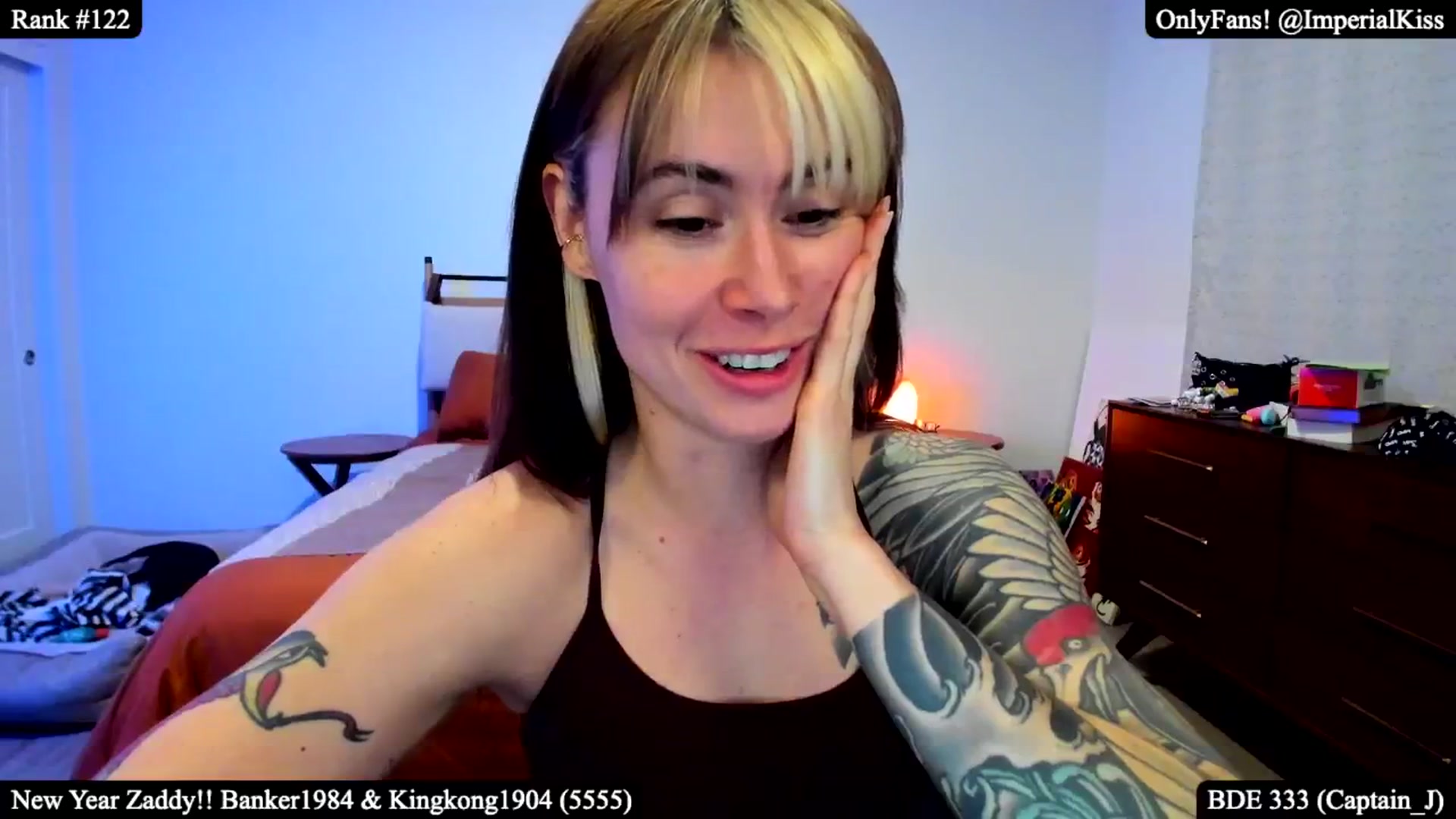 Gallery image thumbnail from ImperialKiss's myfreecams stream on, 01/30/2025, 07:35 image 4 of 20