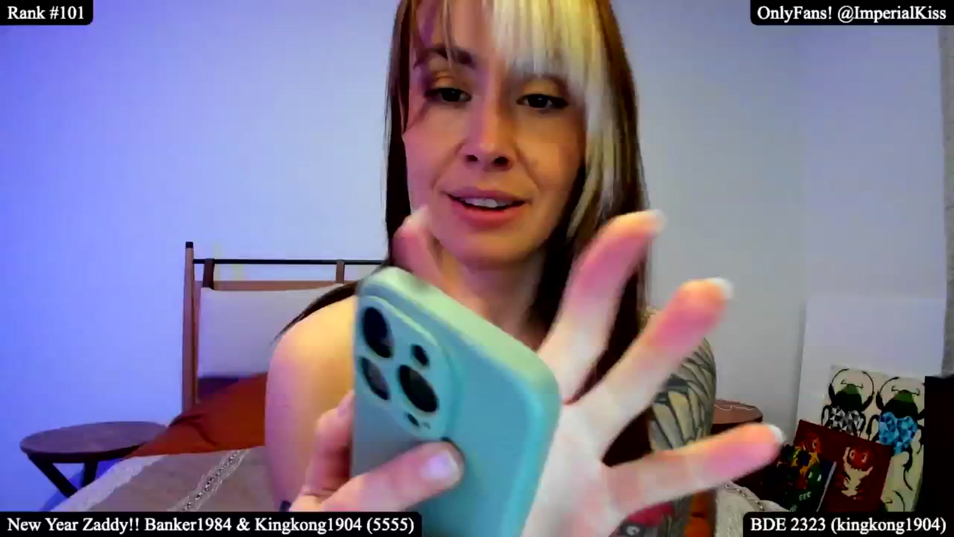 Gallery image thumbnail from ImperialKiss's myfreecams stream on, 02/01/2025, 01:47 image 14 of 20
