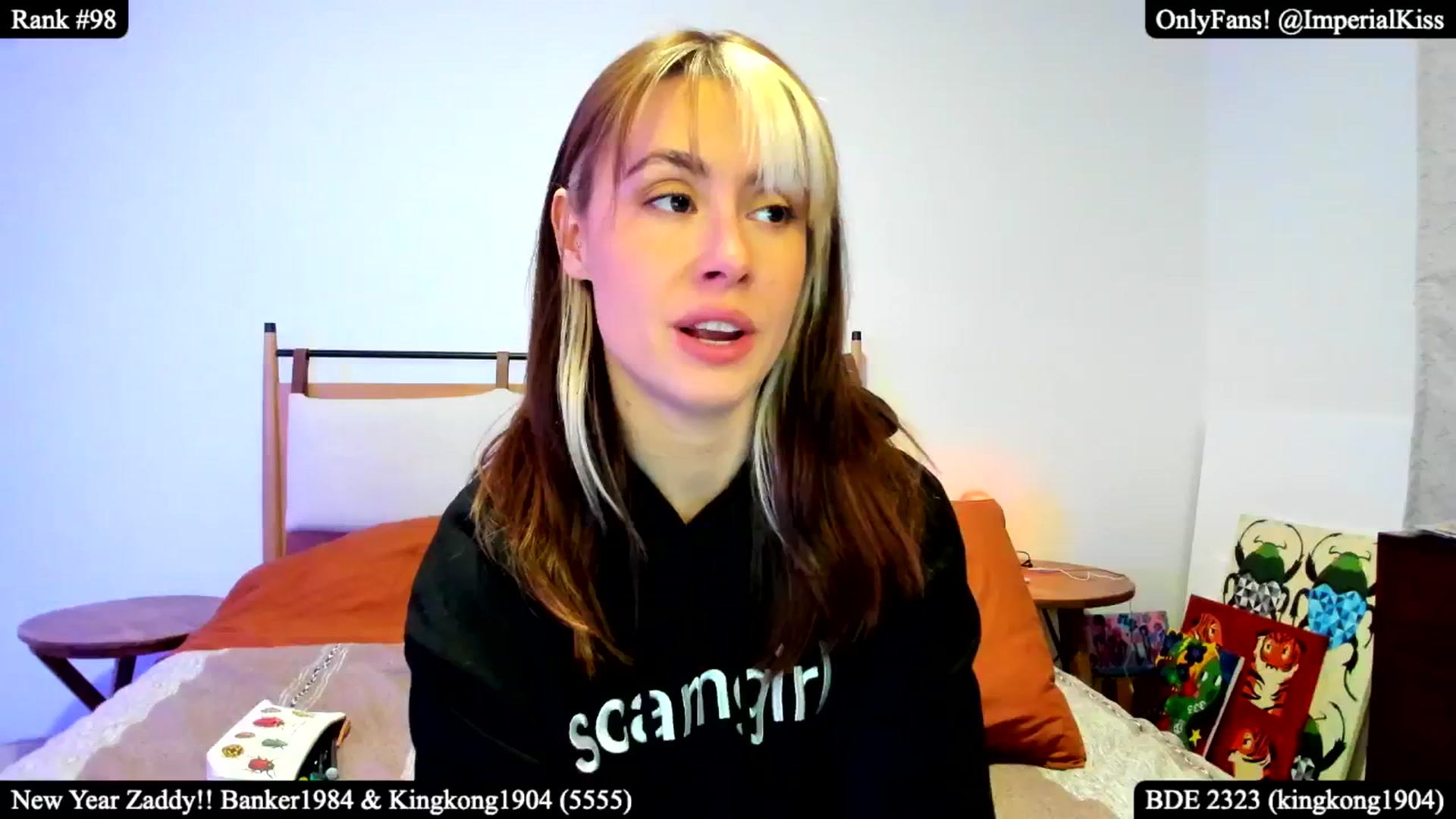 Gallery image thumbnail from ImperialKiss's myfreecams stream on, 02/01/2025, 03:11 image 5 of 20