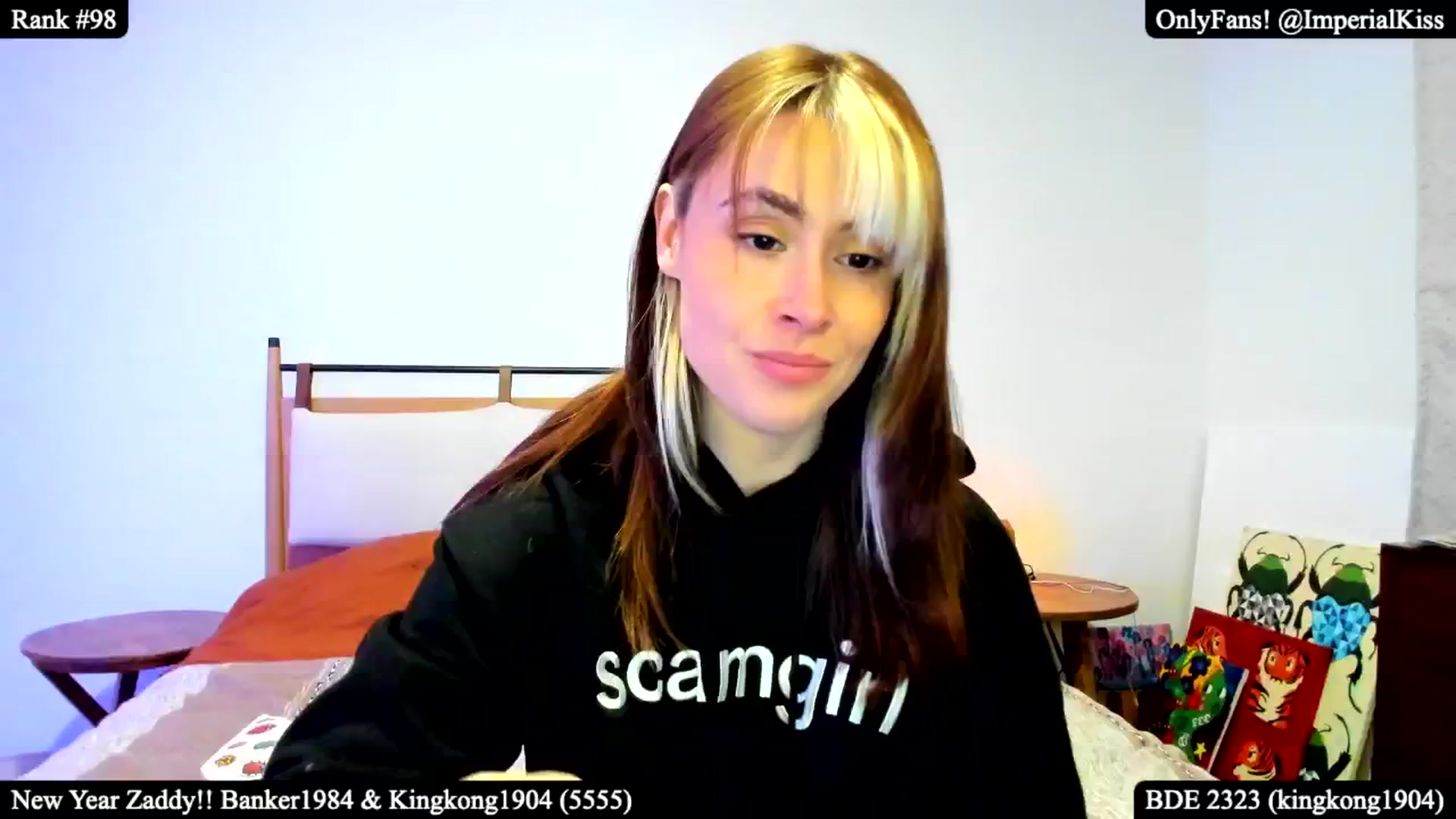 Gallery image thumbnail from ImperialKiss's myfreecams stream on, 02/01/2025, 03:11 image 2 of 20