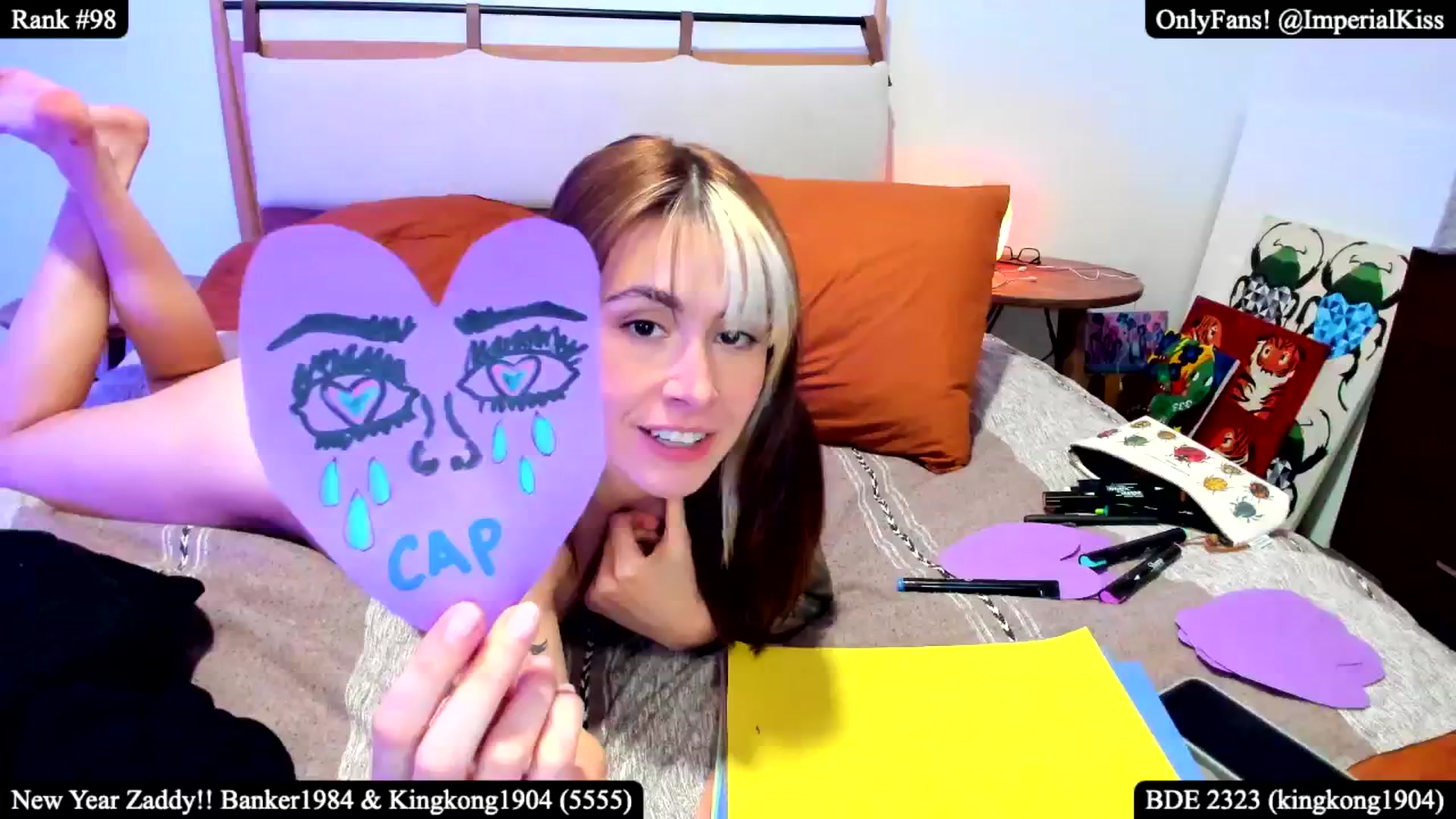 Gallery image thumbnail from ImperialKiss's myfreecams stream on, 02/01/2025, 03:11 image 7 of 20
