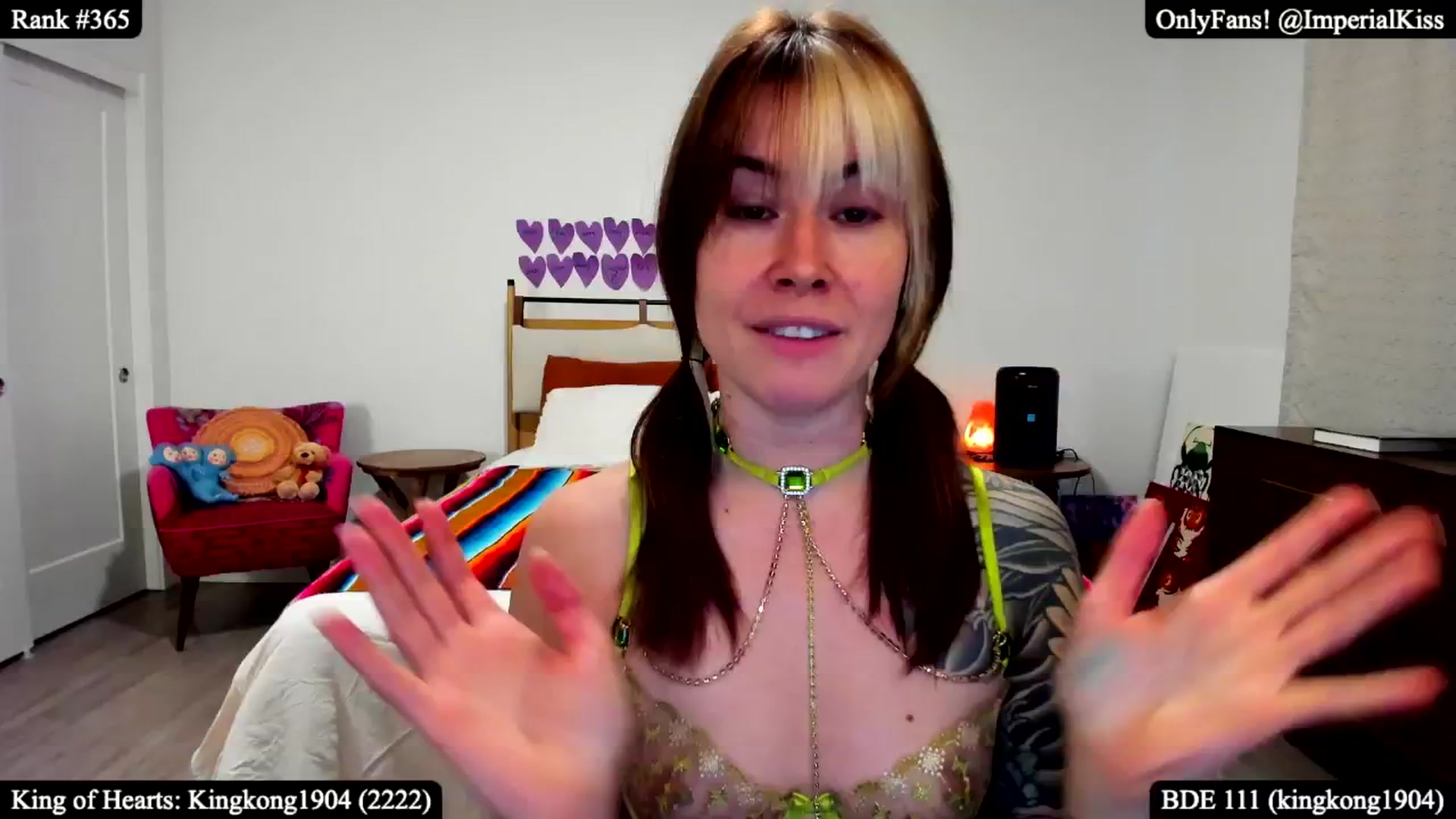 Gallery image thumbnail from ImperialKiss's myfreecams stream on, 02/02/2025, 23:37 image 5 of 20