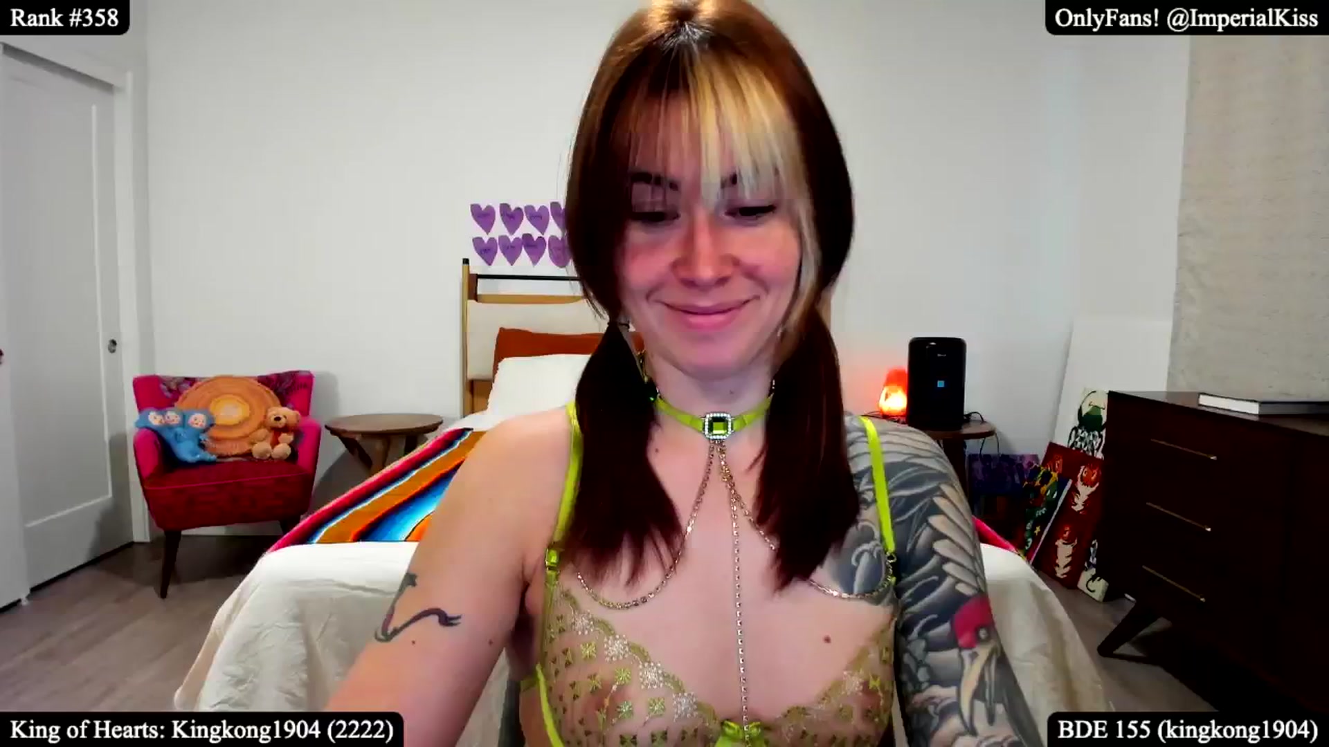 Gallery image thumbnail from ImperialKiss's myfreecams stream on, 02/02/2025, 23:37 image 16 of 20