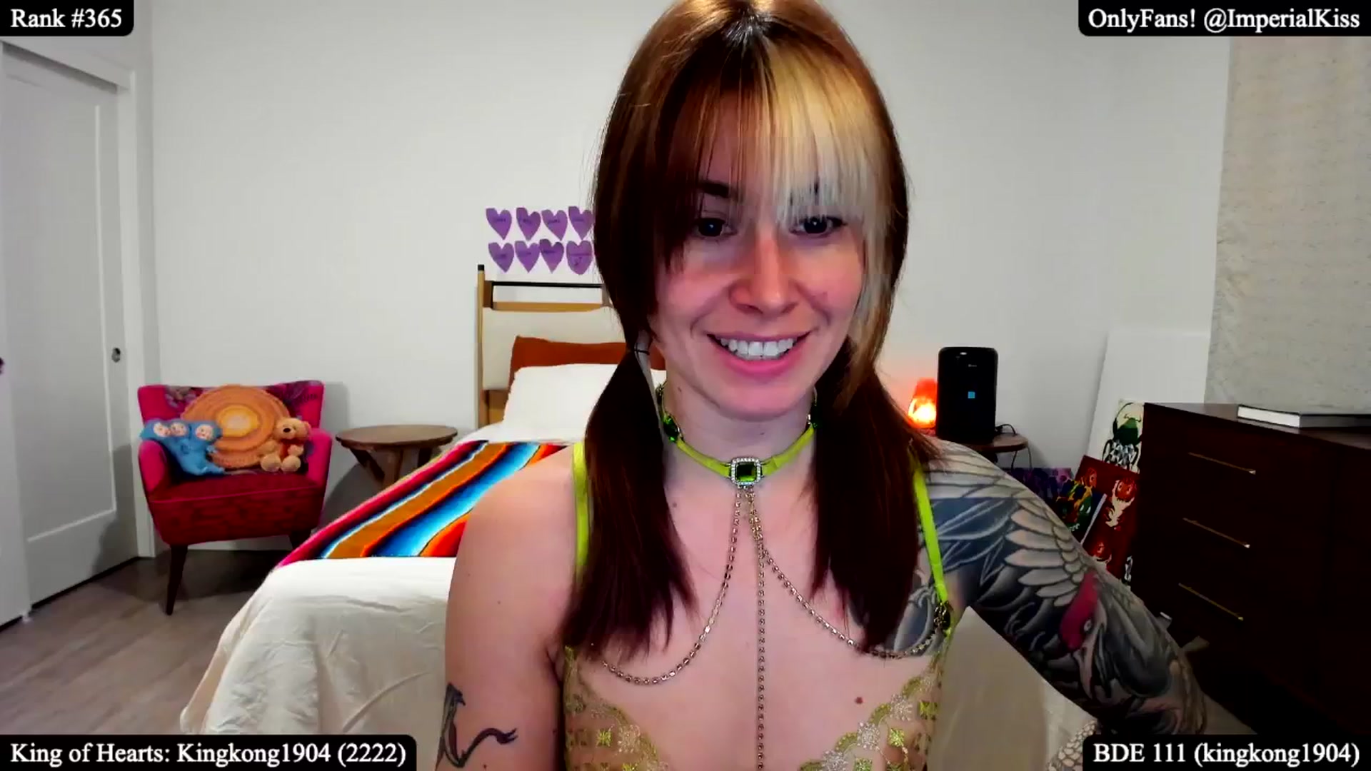 Gallery image thumbnail from ImperialKiss's myfreecams stream on, 02/02/2025, 23:37 image 6 of 20