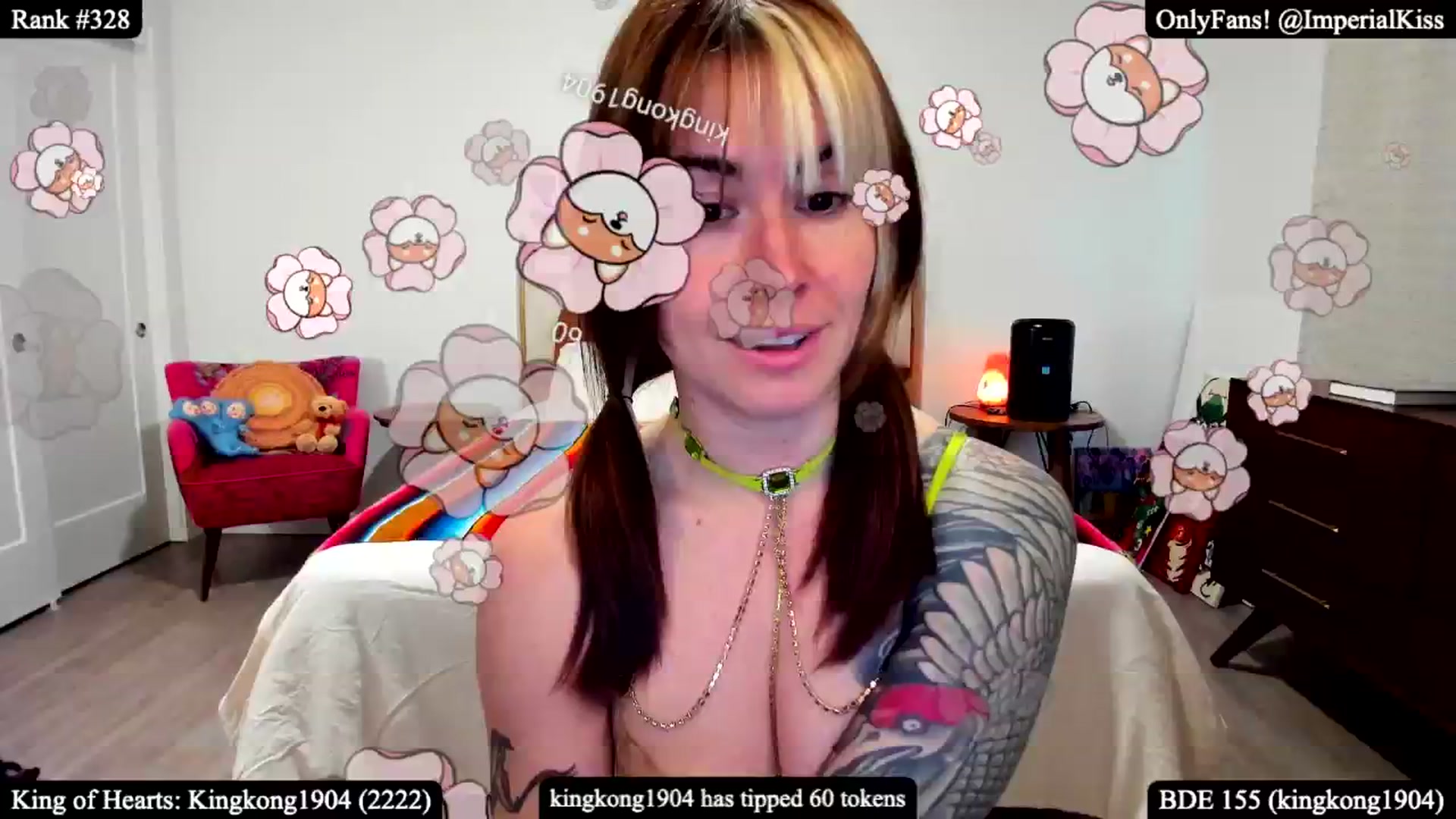 Gallery image thumbnail from ImperialKiss's myfreecams stream on, 02/03/2025, 24:01 image 6 of 20