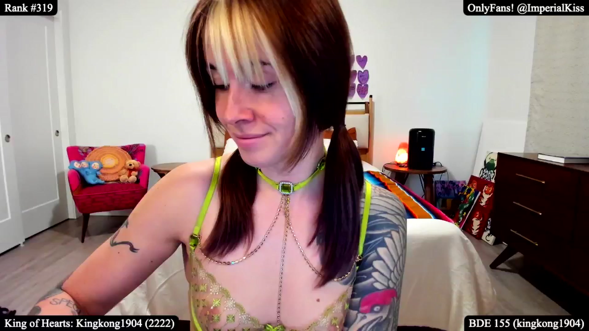 Gallery image thumbnail from ImperialKiss's myfreecams stream on, 02/03/2025, 24:01 image 15 of 20