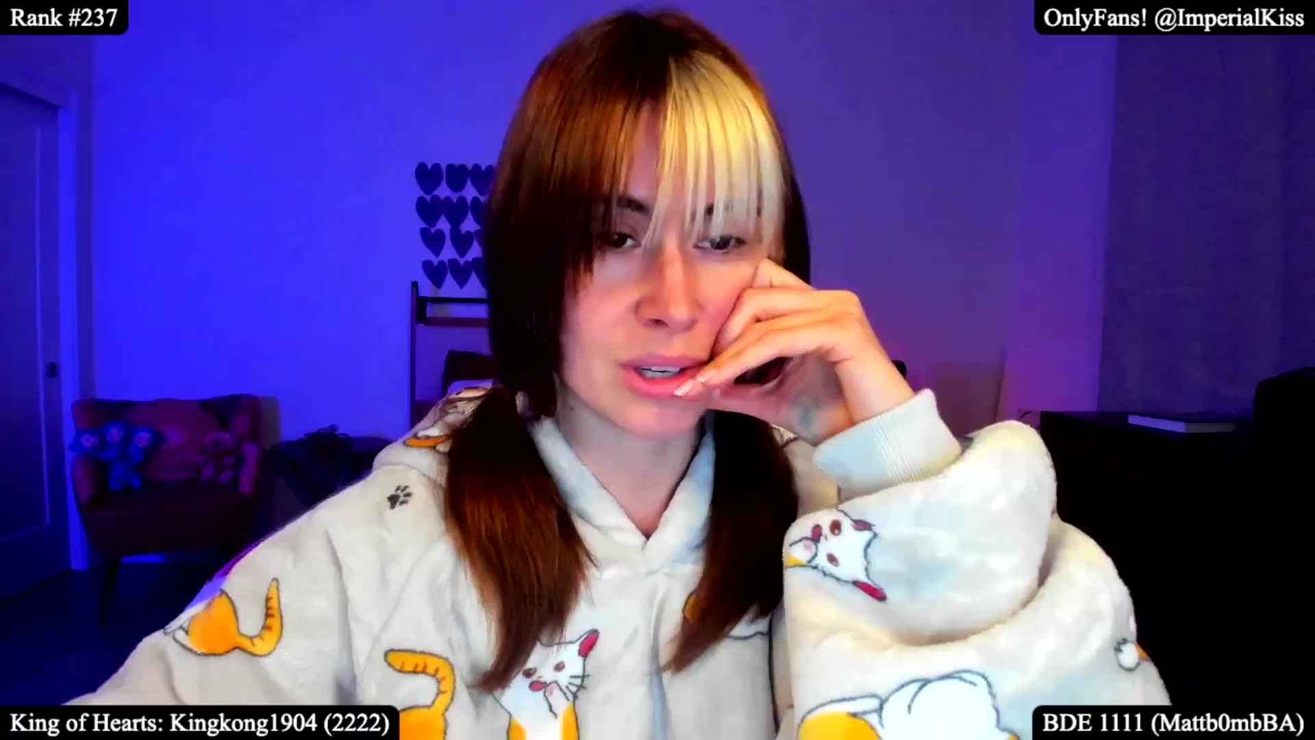 Gallery image thumbnail from ImperialKiss's myfreecams stream on, 02/03/2025, 05:12 image 3 of 20