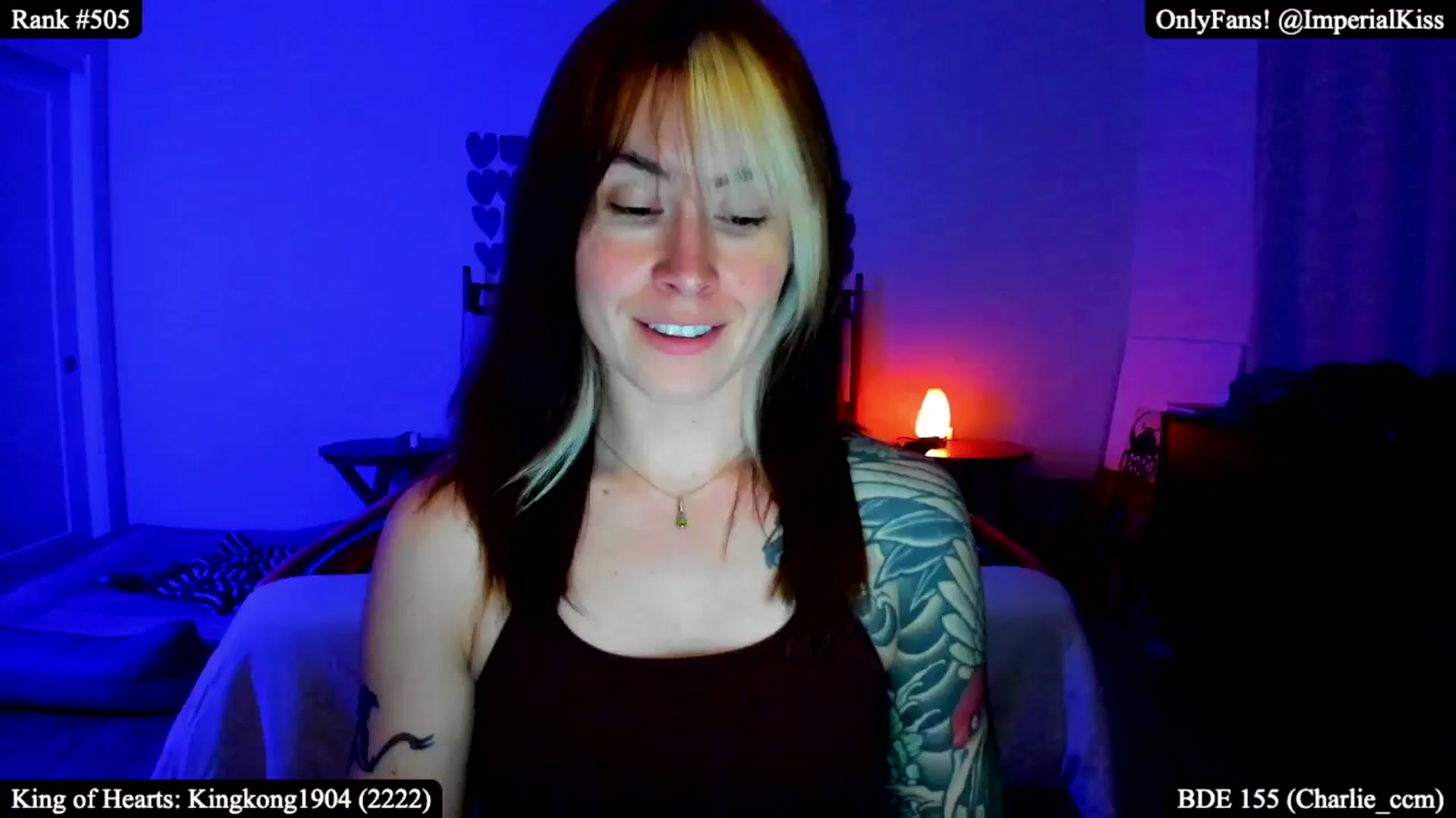 Gallery image thumbnail from ImperialKiss's myfreecams stream on, 02/06/2025, 08:14 image 5 of 20