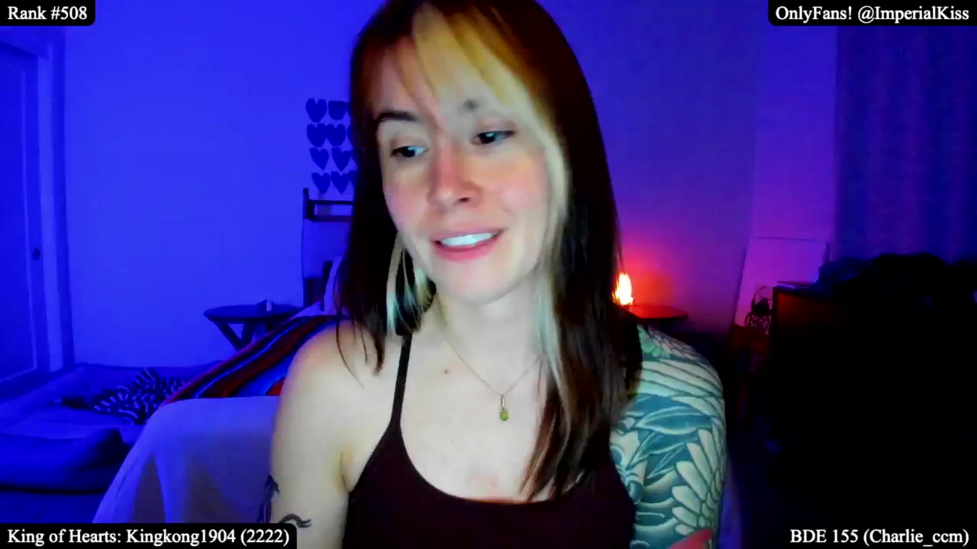 Gallery image thumbnail from ImperialKiss's myfreecams stream on, 02/06/2025, 08:14 image 3 of 20