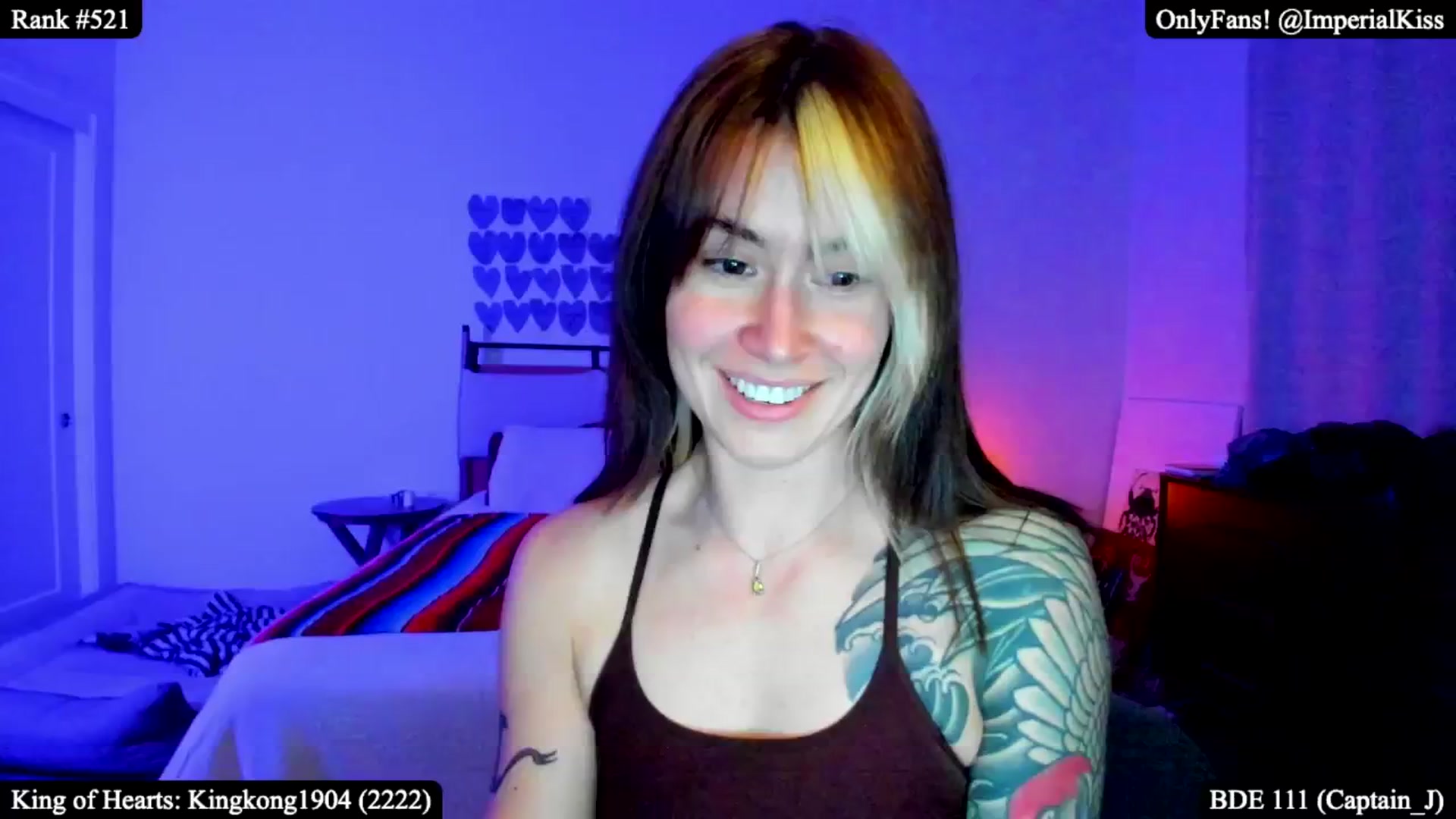 Gallery image thumbnail from ImperialKiss's myfreecams stream on, 02/06/2025, 08:14 image 2 of 20
