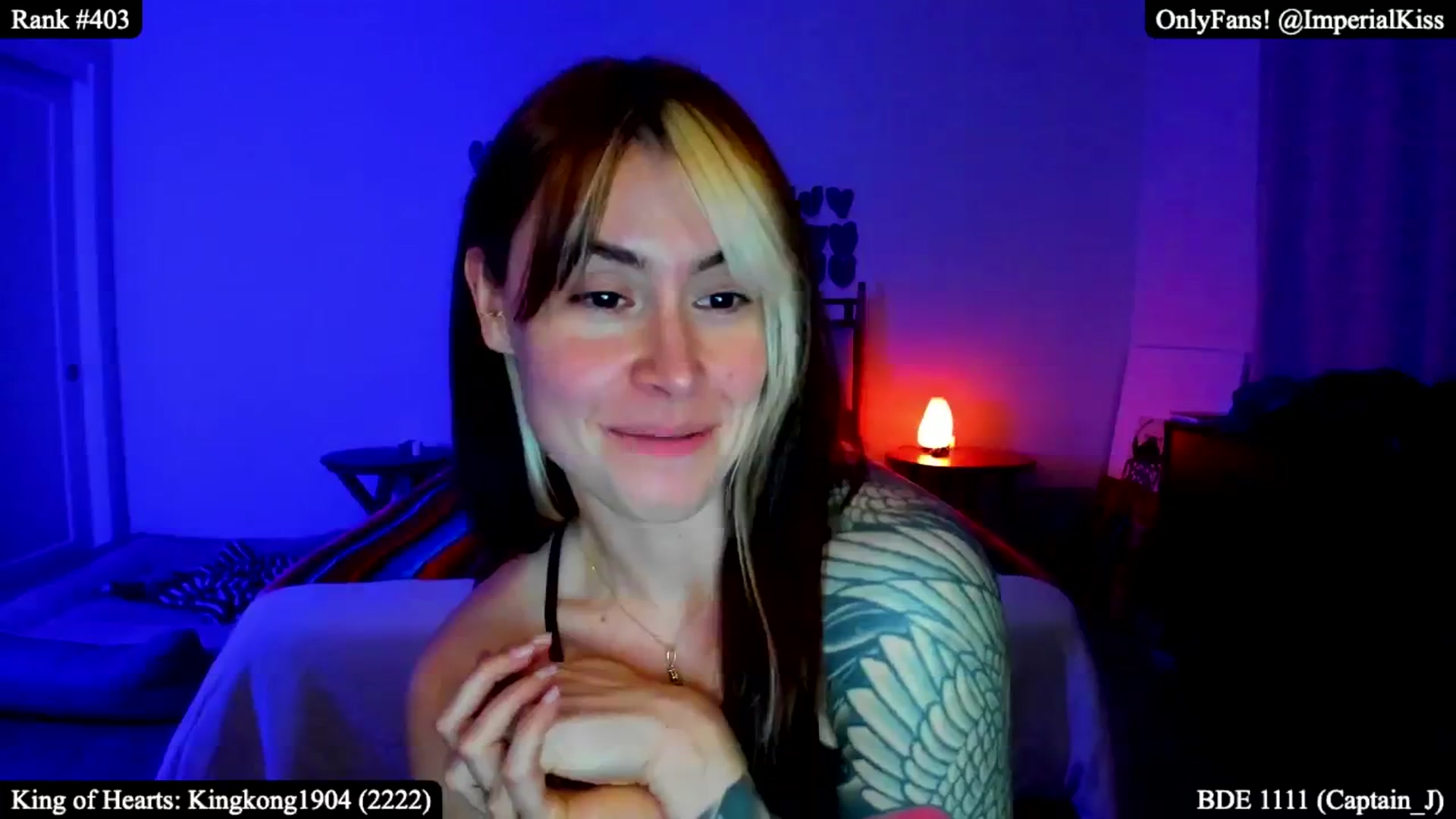 Gallery image thumbnail from ImperialKiss's myfreecams stream on, 02/06/2025, 08:14 image 10 of 20