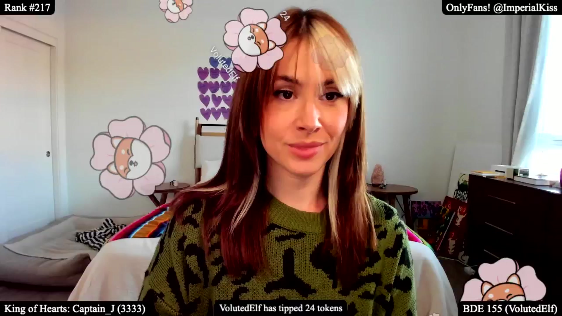 Gallery image thumbnail from ImperialKiss's myfreecams stream on, 02/08/2025, 02:18 image 5 of 20