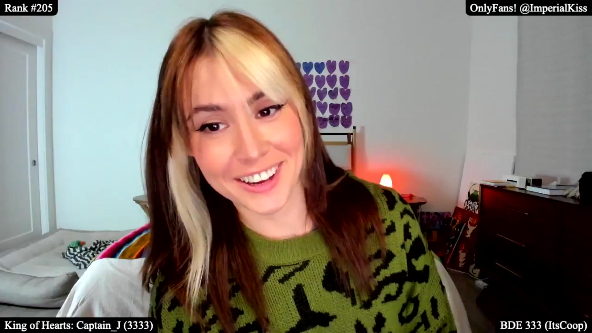 Gallery image thumbnail from ImperialKiss's myfreecams stream on, 02/08/2025, 02:18 image 17 of 20