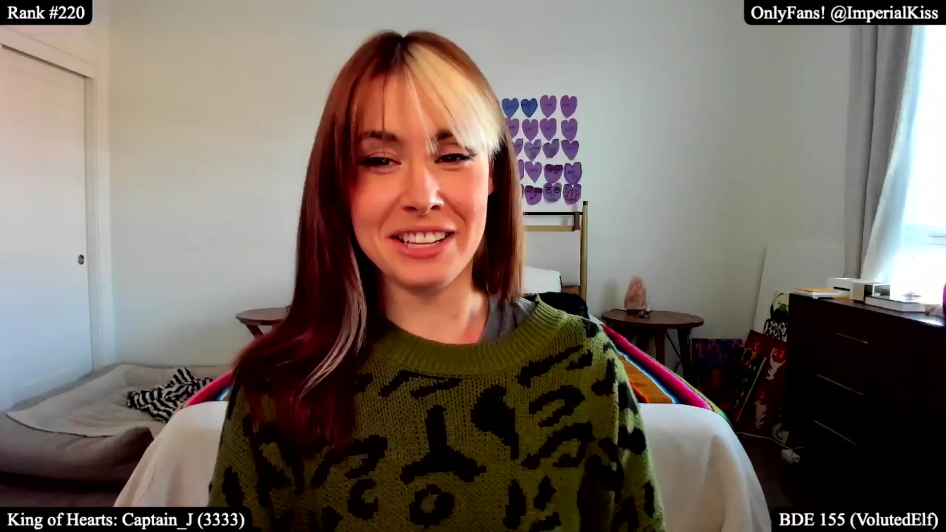 Gallery image thumbnail from ImperialKiss's myfreecams stream on, 02/08/2025, 02:18 image 3 of 20