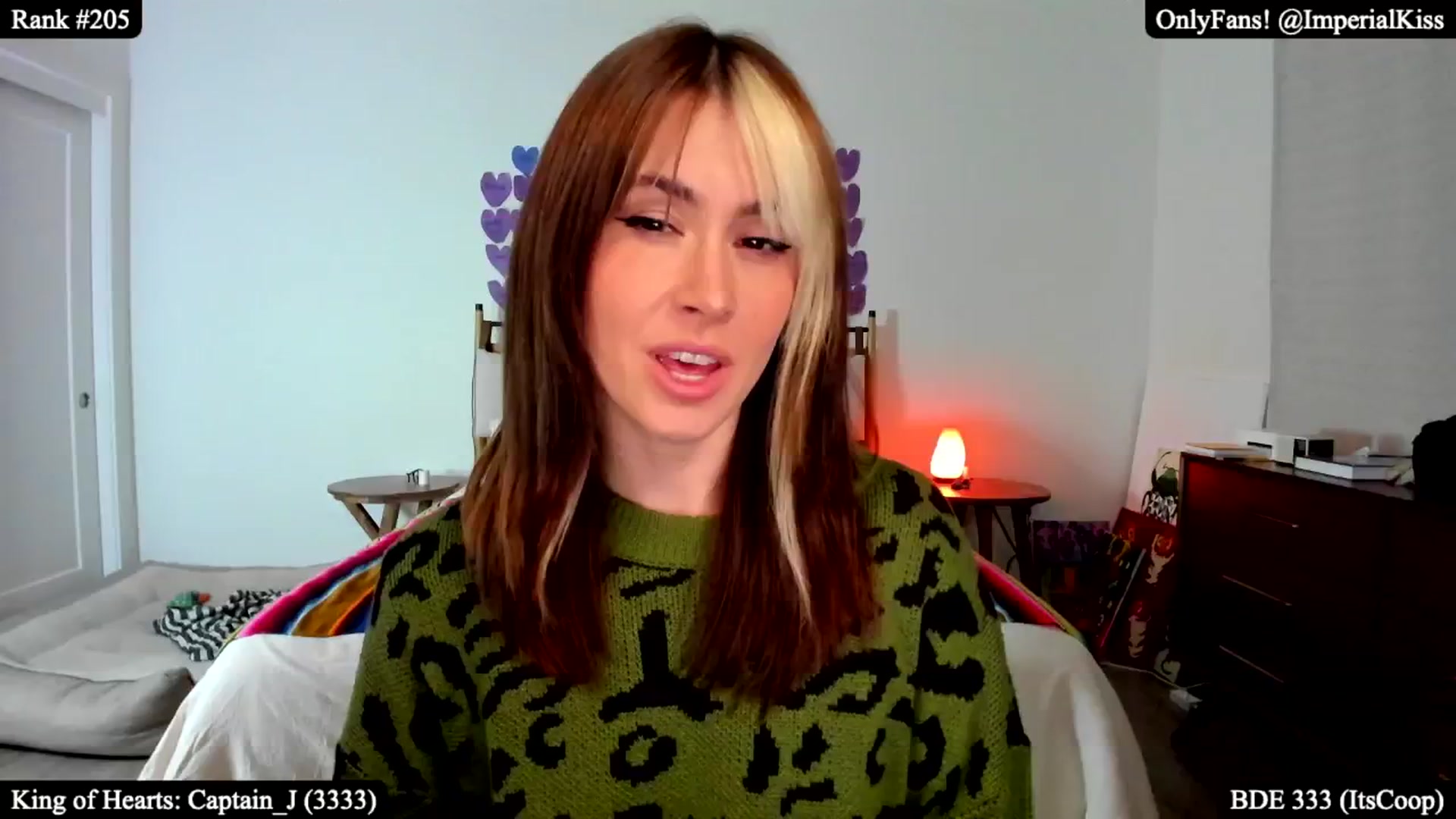 Gallery image thumbnail from ImperialKiss's myfreecams stream on, 02/08/2025, 02:18 image 12 of 20