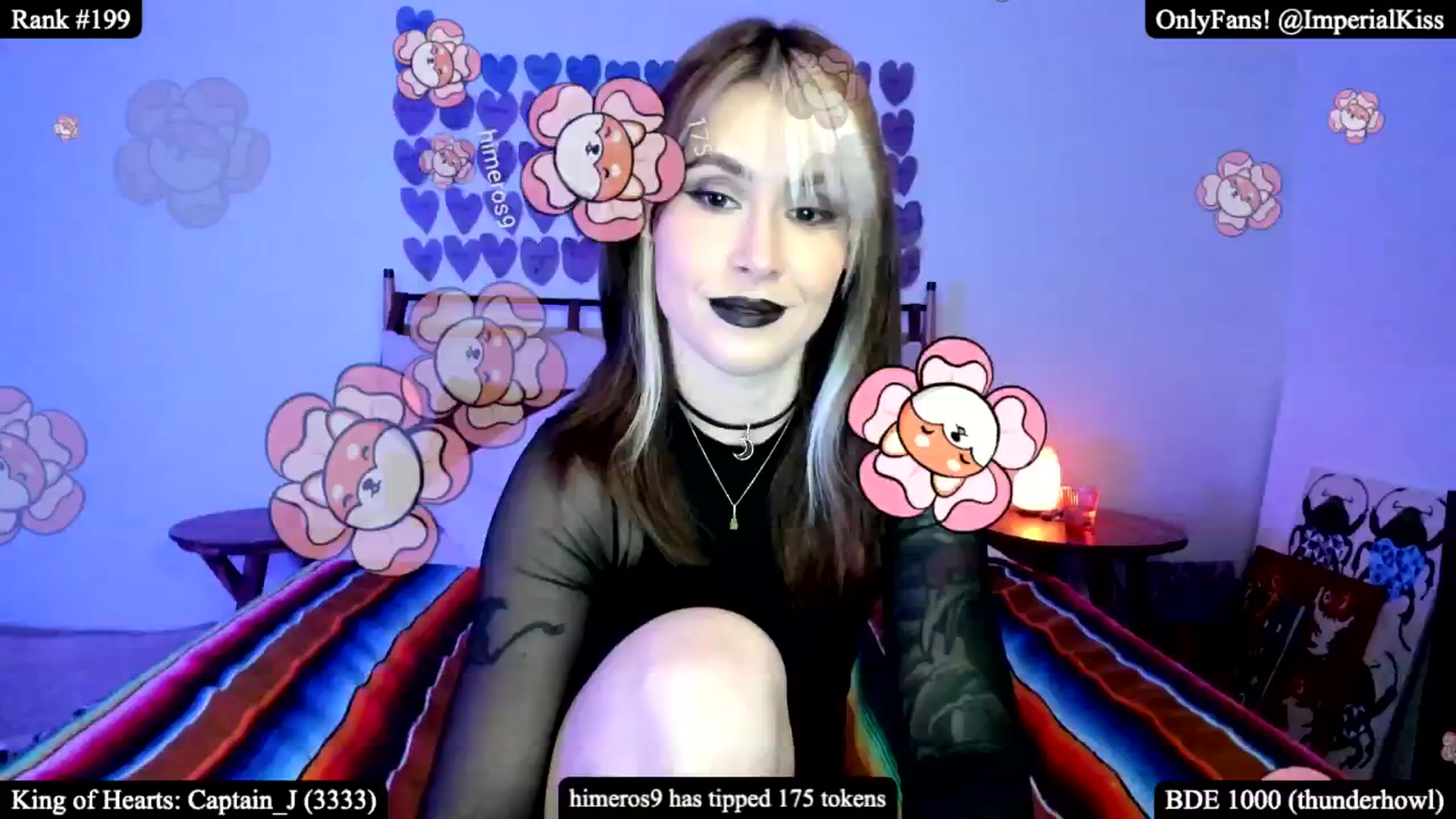 Gallery image thumbnail from ImperialKiss's myfreecams stream on, 02/09/2025, 05:05 image 15 of 20