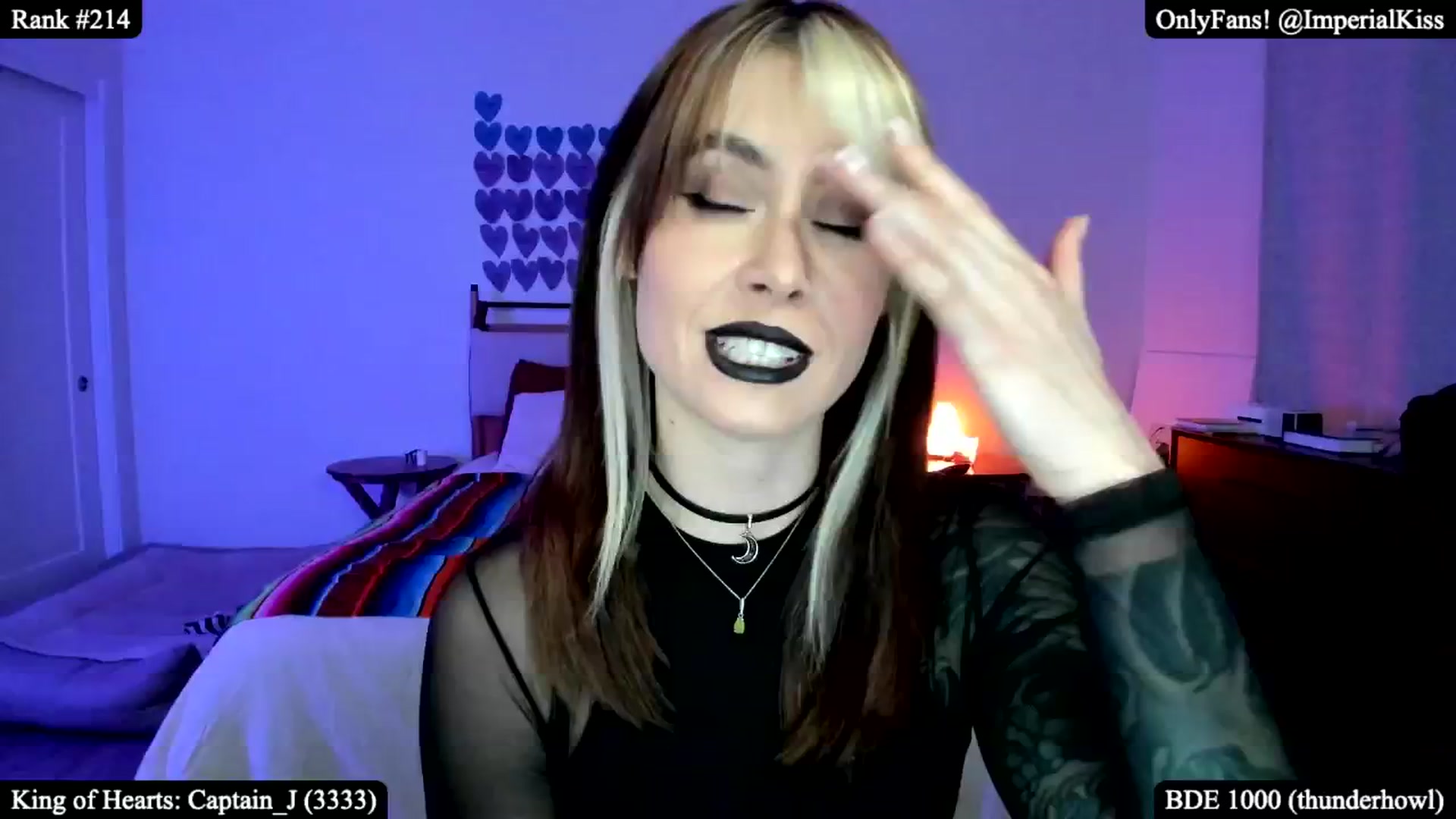 Gallery image thumbnail from ImperialKiss's myfreecams stream on, 02/09/2025, 05:05 image 6 of 20