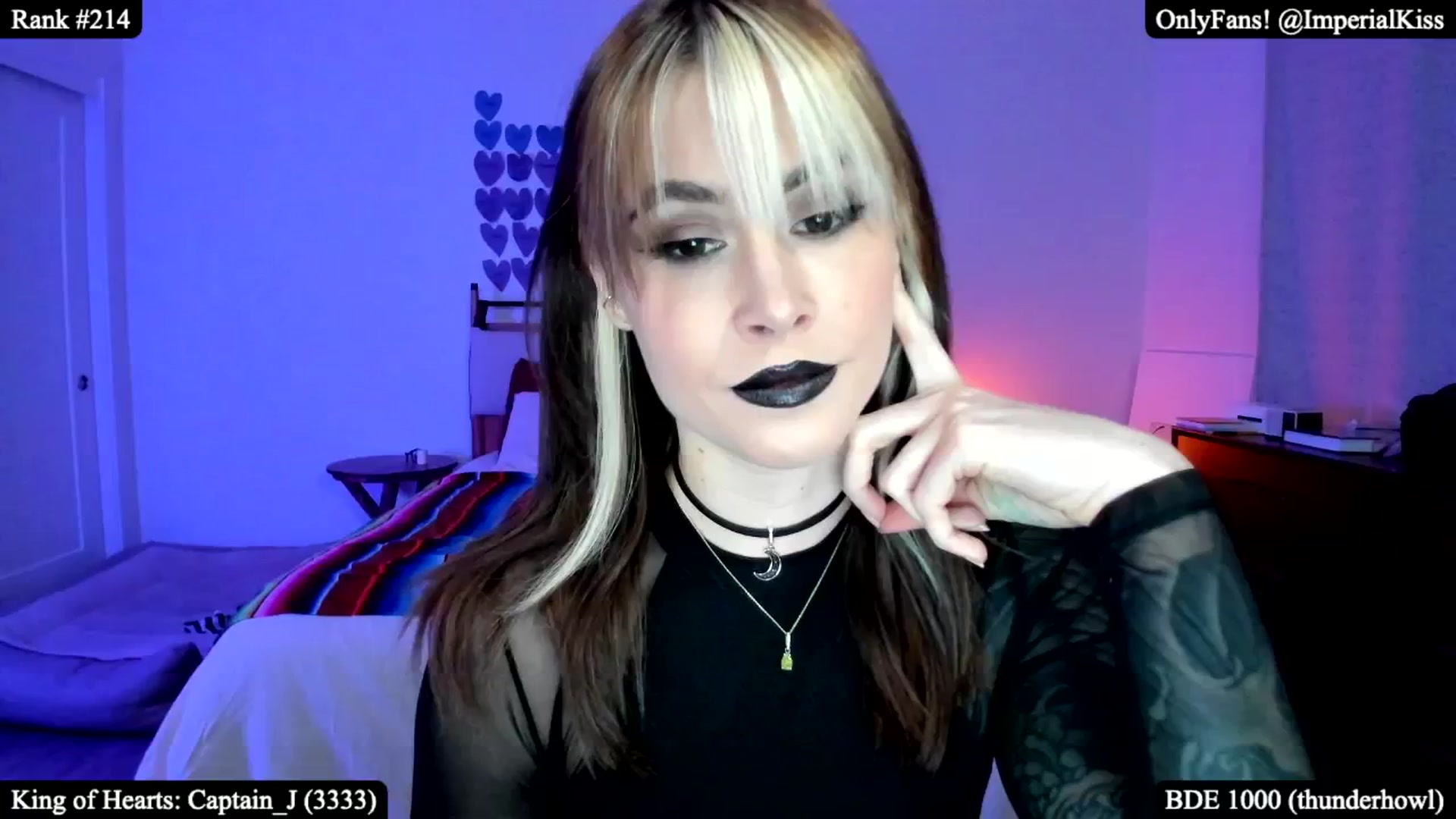 Gallery image thumbnail from ImperialKiss's myfreecams stream on, 02/09/2025, 05:05 image 7 of 20