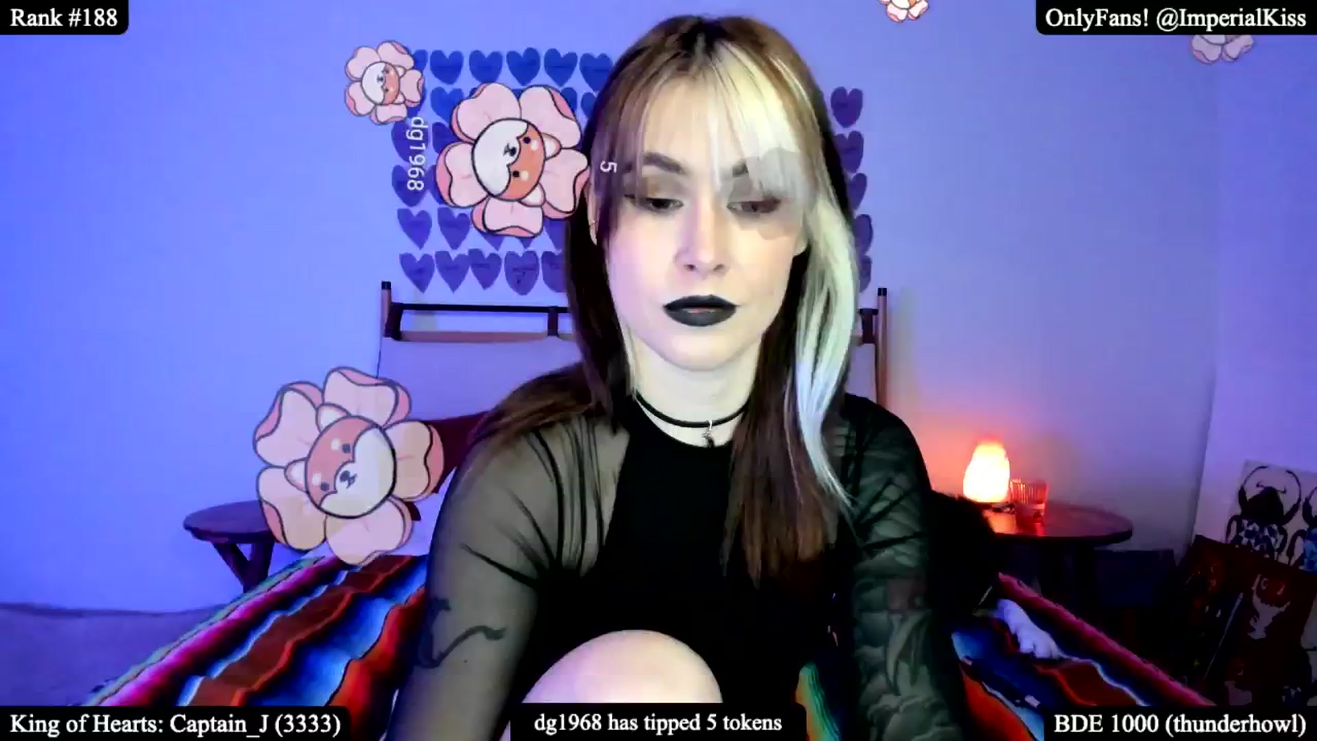 Gallery image thumbnail from ImperialKiss's myfreecams stream on, 02/09/2025, 07:25 image 4 of 20