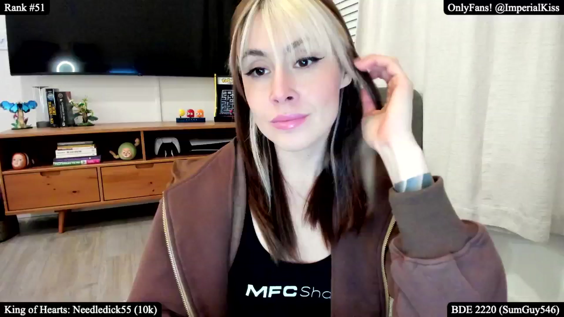 Gallery image thumbnail from ImperialKiss's myfreecams stream on, 02/11/2025, 05:42 image 1 of 20