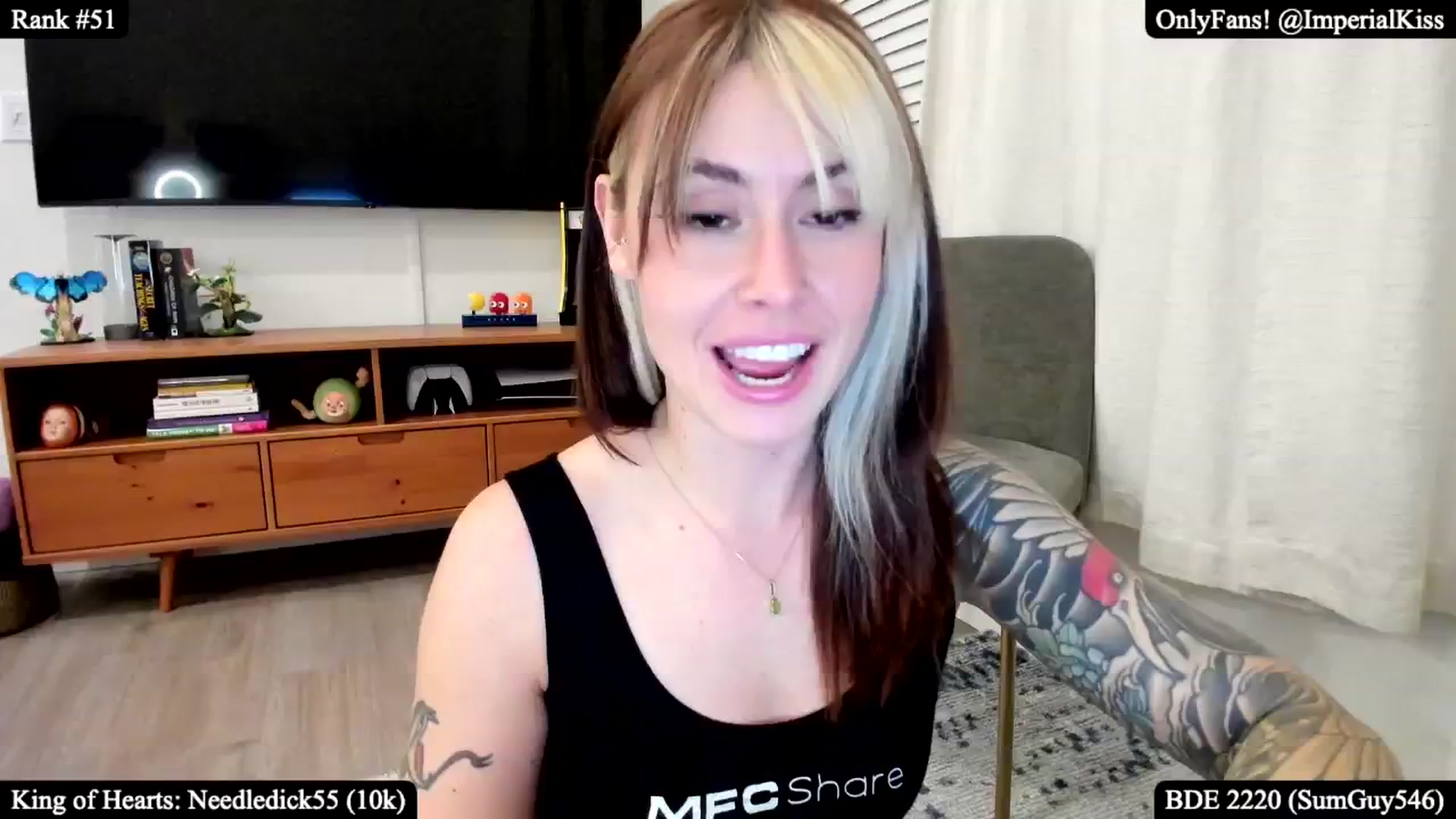 Gallery image thumbnail from ImperialKiss's myfreecams stream on, 02/11/2025, 05:42 image 12 of 20
