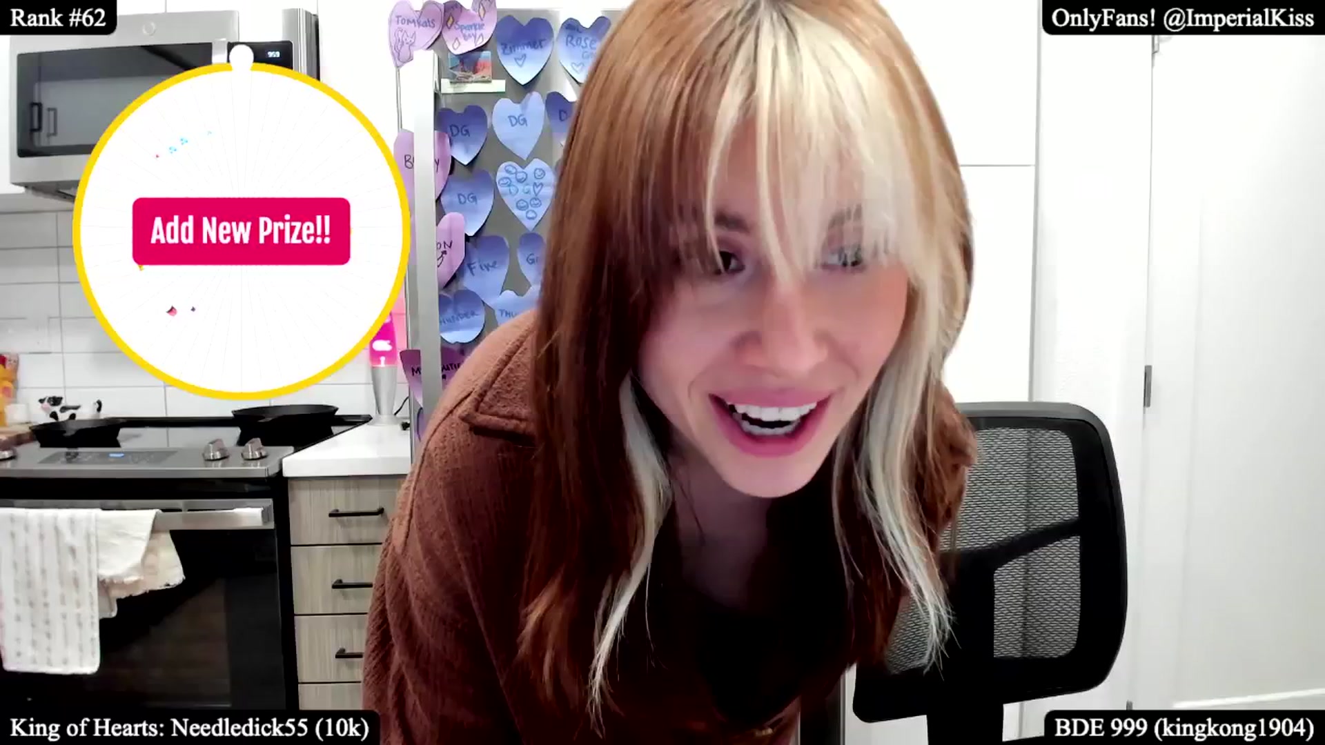 Gallery image thumbnail from ImperialKiss's myfreecams stream on, 02/23/2025, 07:46 image 13 of 20