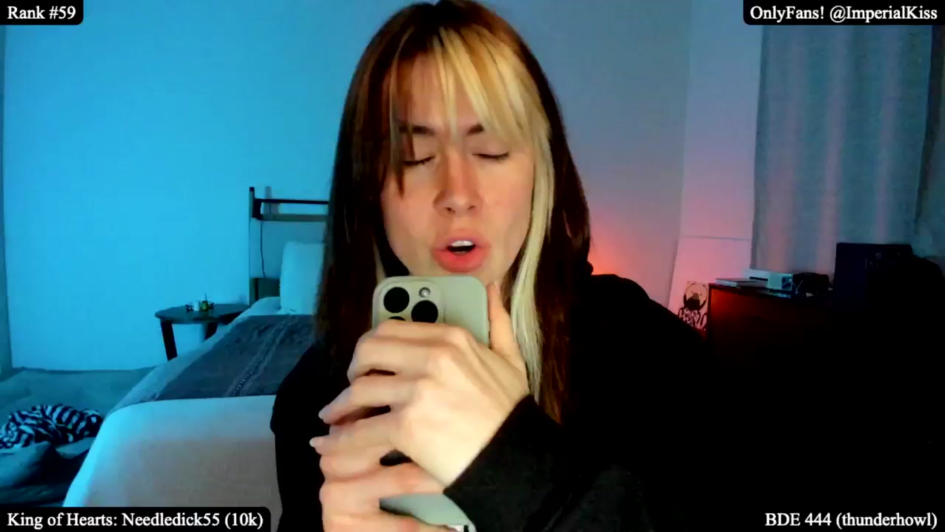 Gallery image thumbnail from ImperialKiss's myfreecams stream on, 02/27/2025, 07:30 image 11 of 20