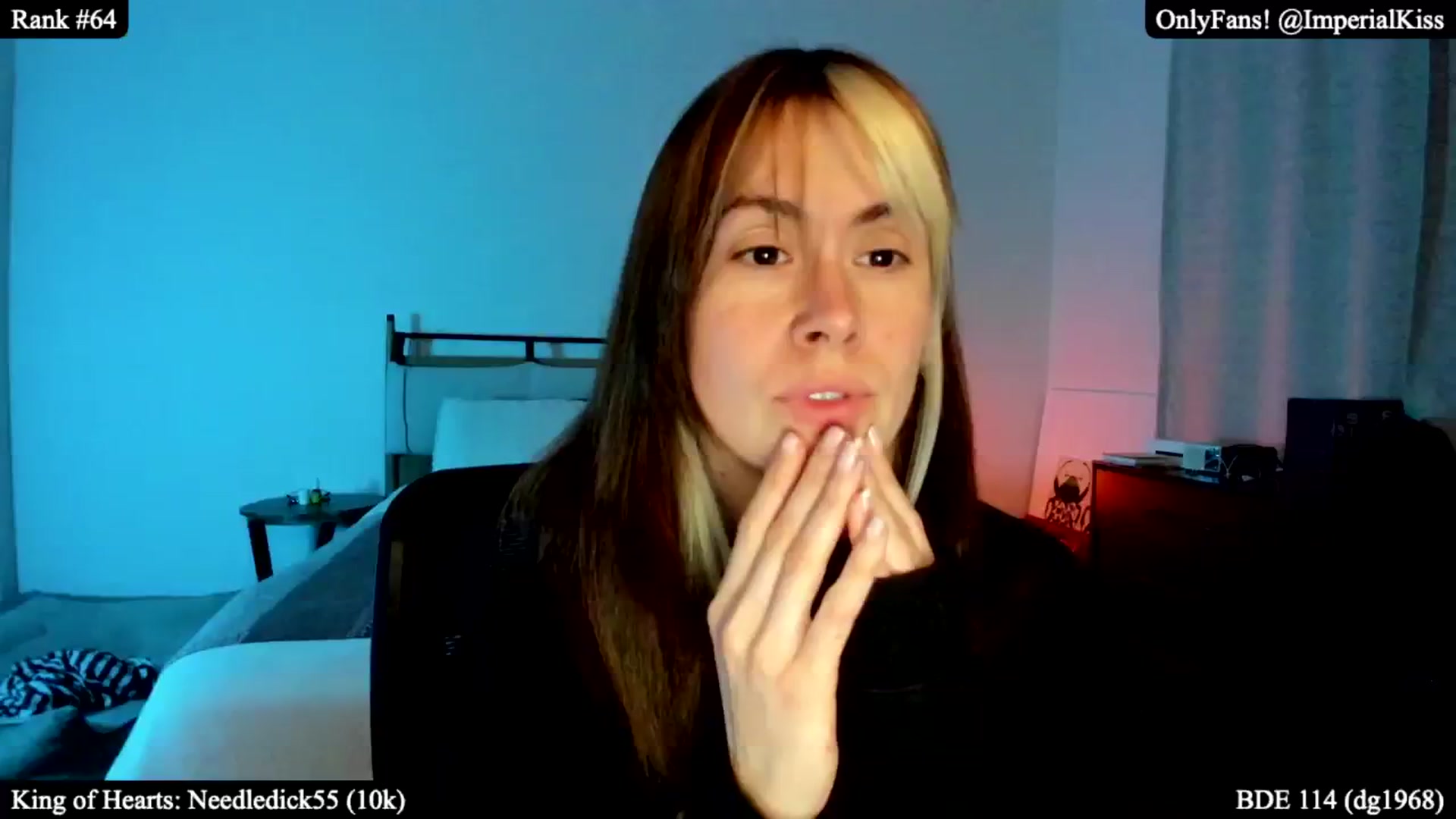 Gallery image thumbnail from ImperialKiss's myfreecams stream on, 02/27/2025, 07:30 image 3 of 20
