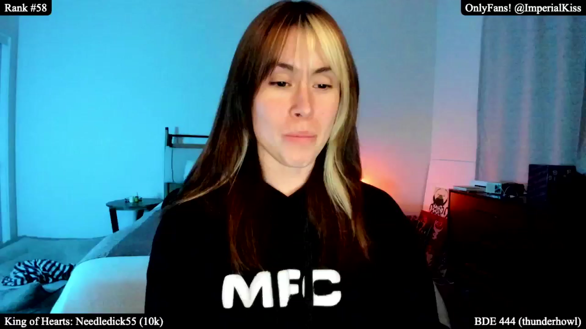 Gallery image thumbnail from ImperialKiss's myfreecams stream on, 02/27/2025, 07:30 image 16 of 20