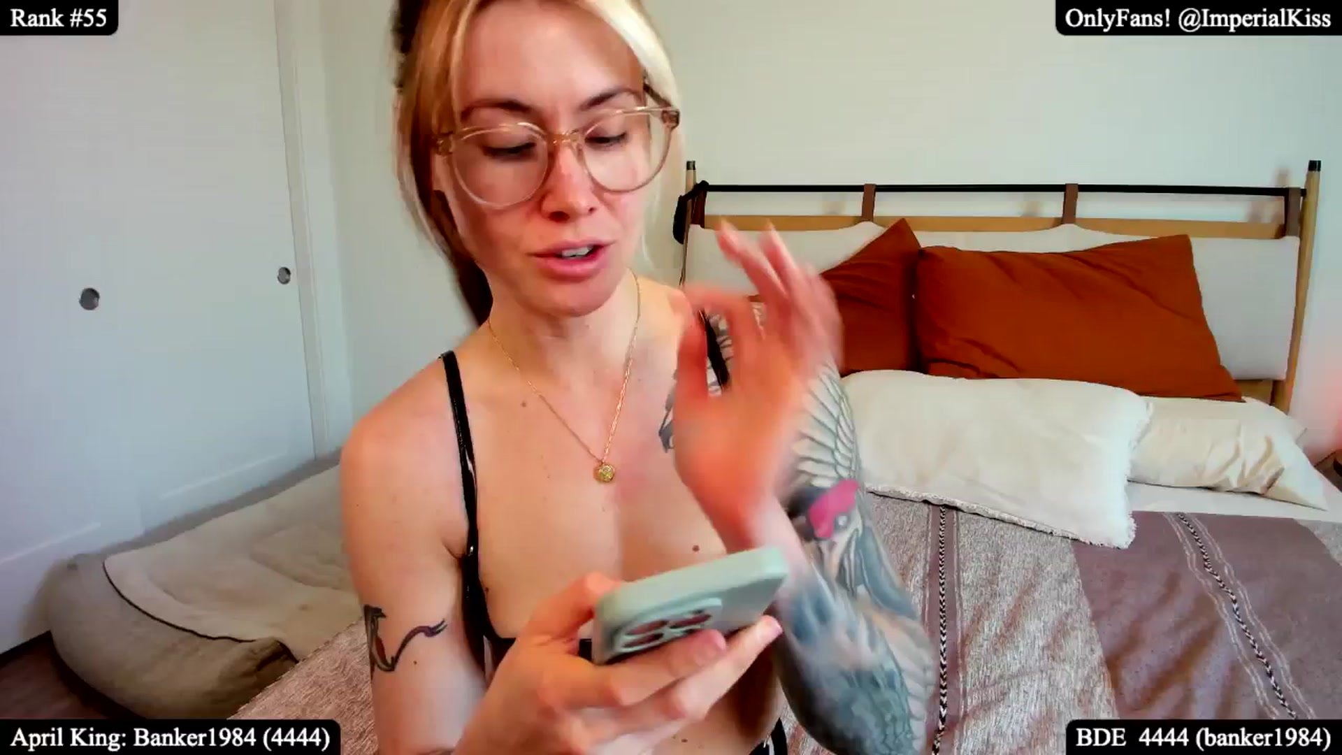Gallery image thumbnail from ImperialKiss's myfreecams stream on, 04/02/2025, 24:13 image 18 of 20