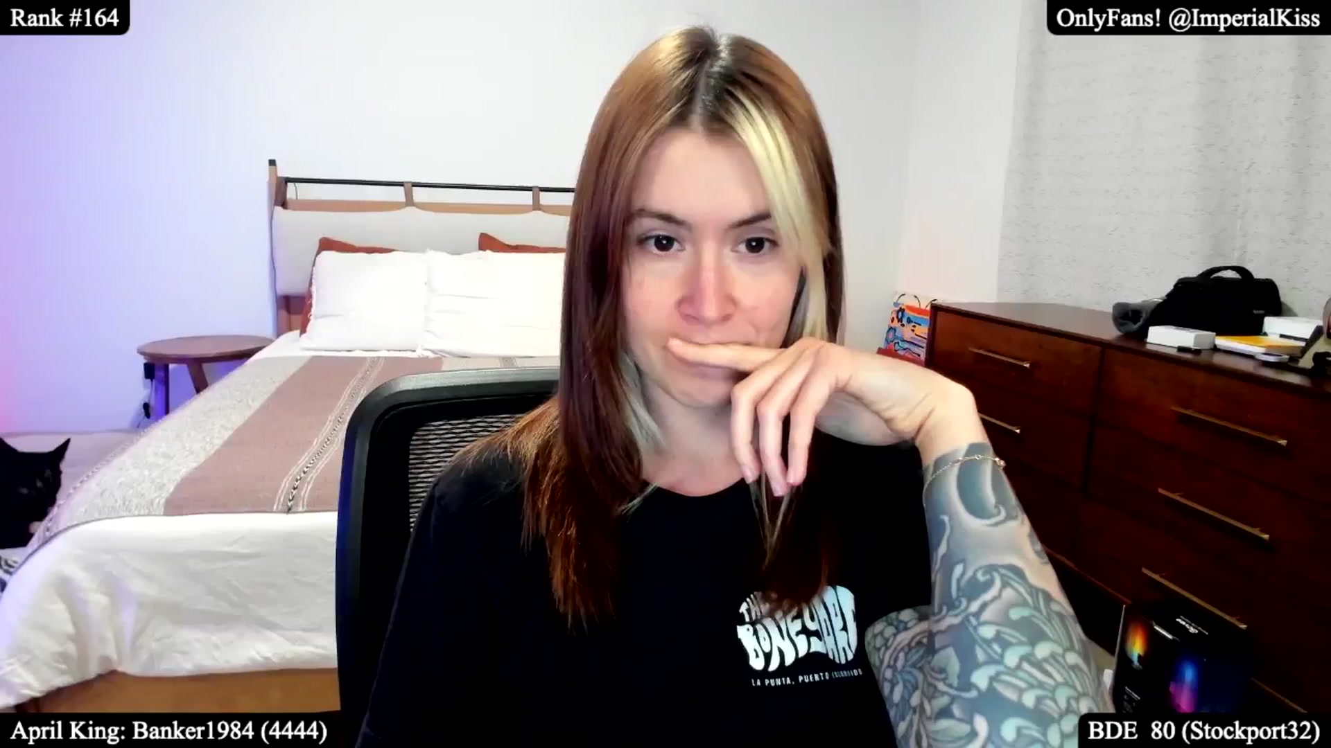 Gallery image thumbnail from ImperialKiss's myfreecams stream on, 04/04/2025, 04:13 image 5 of 20