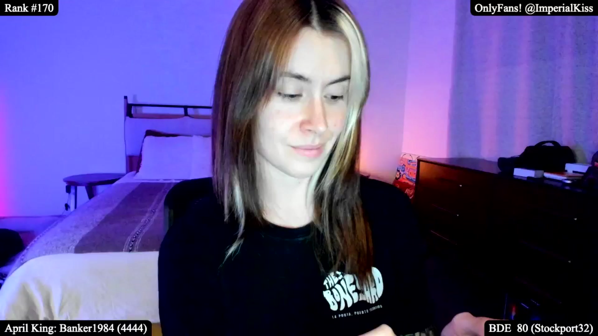 Gallery image thumbnail from ImperialKiss's myfreecams stream on, 04/04/2025, 04:13 image 14 of 20