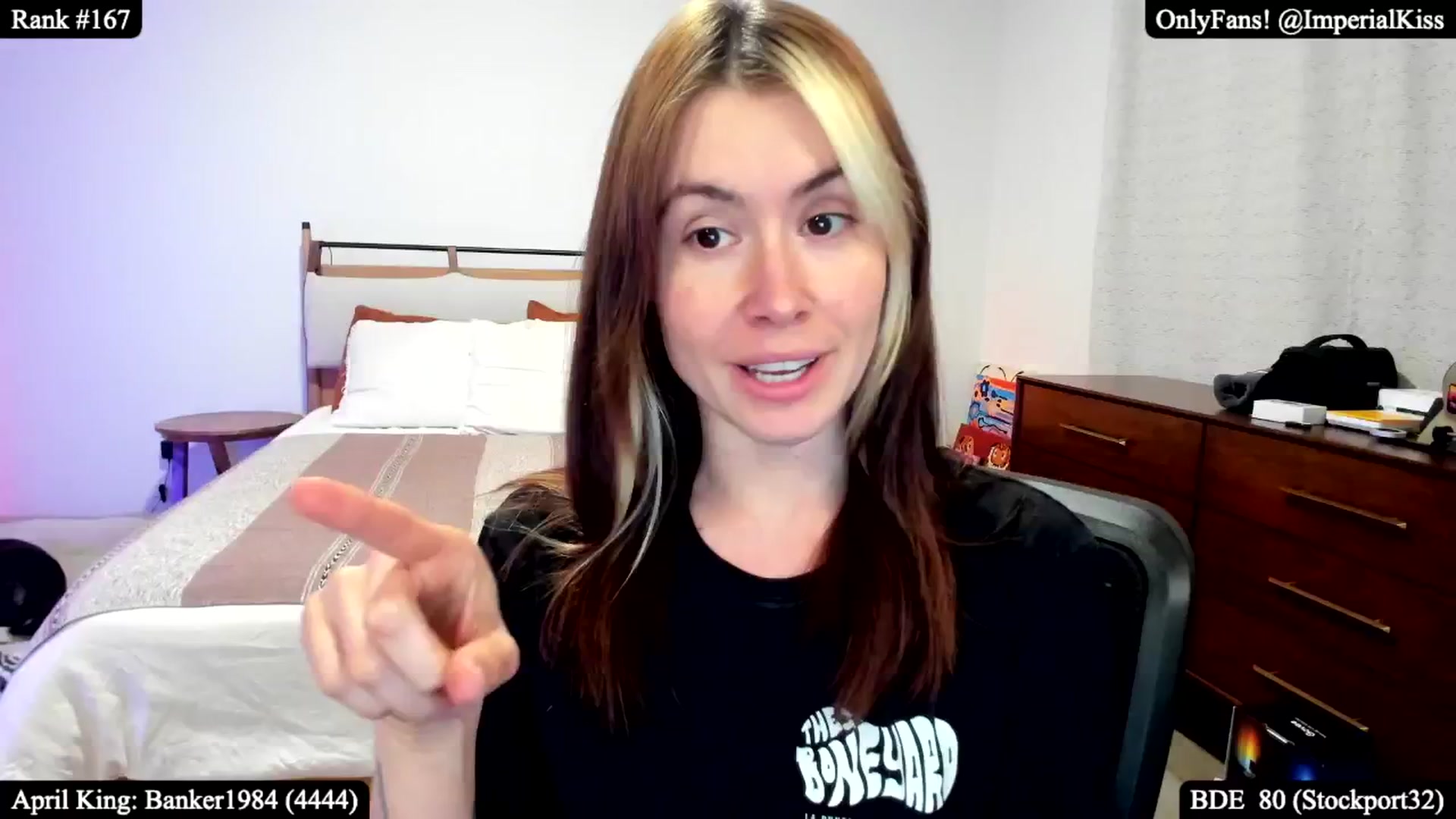 Gallery image thumbnail from ImperialKiss's myfreecams stream on, 04/04/2025, 04:13 image 9 of 20