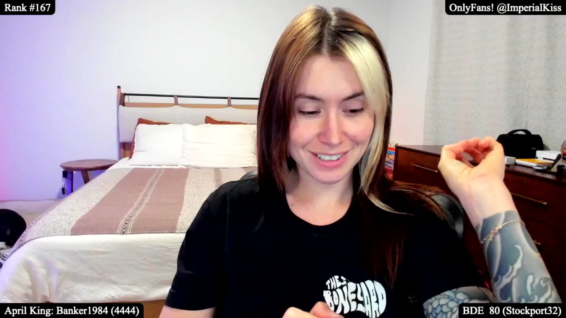 Gallery image thumbnail from ImperialKiss's myfreecams stream on, 04/04/2025, 04:13 image 10 of 20