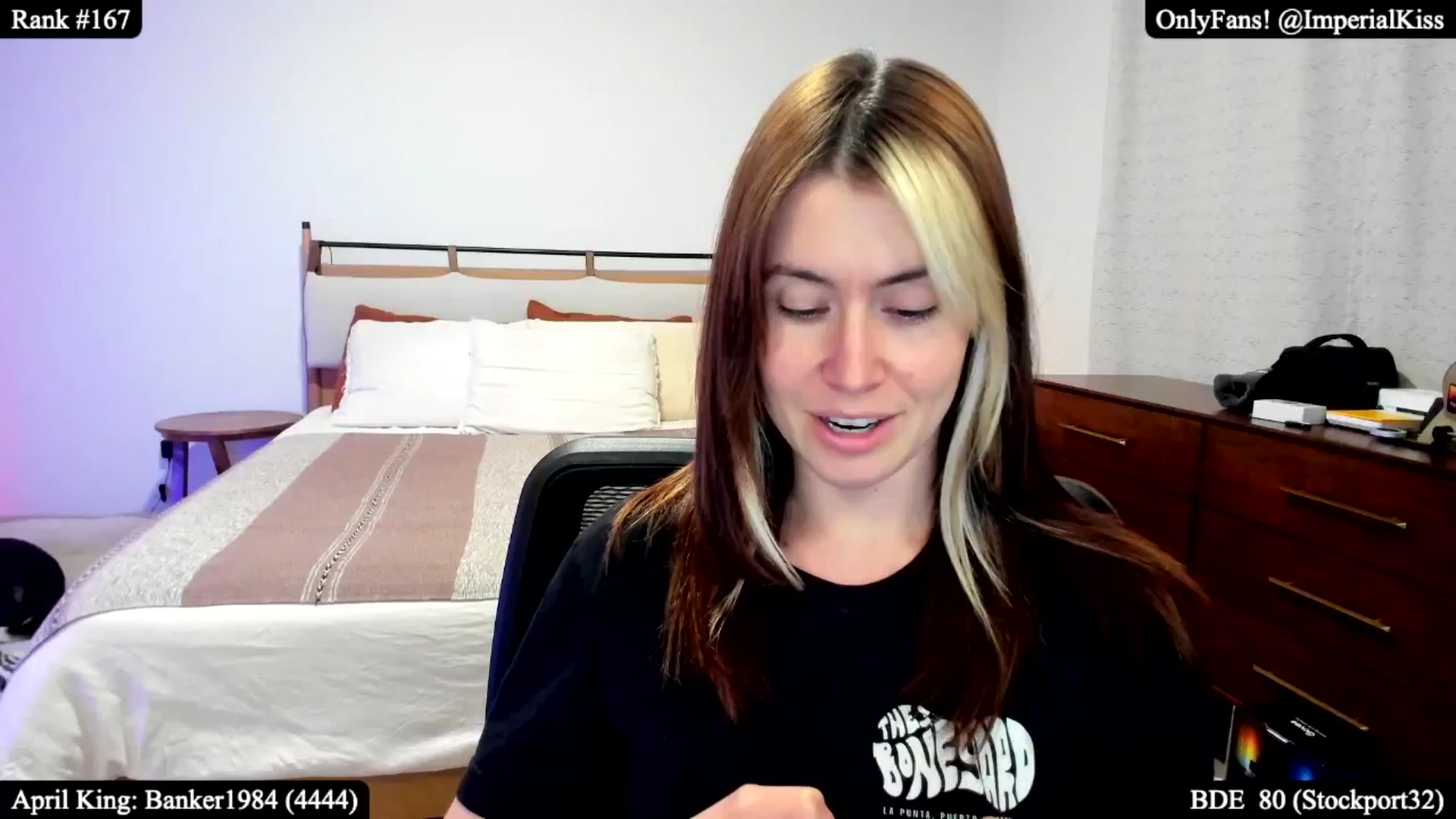 Gallery image thumbnail from ImperialKiss's myfreecams stream on, 04/04/2025, 04:13 image 8 of 20