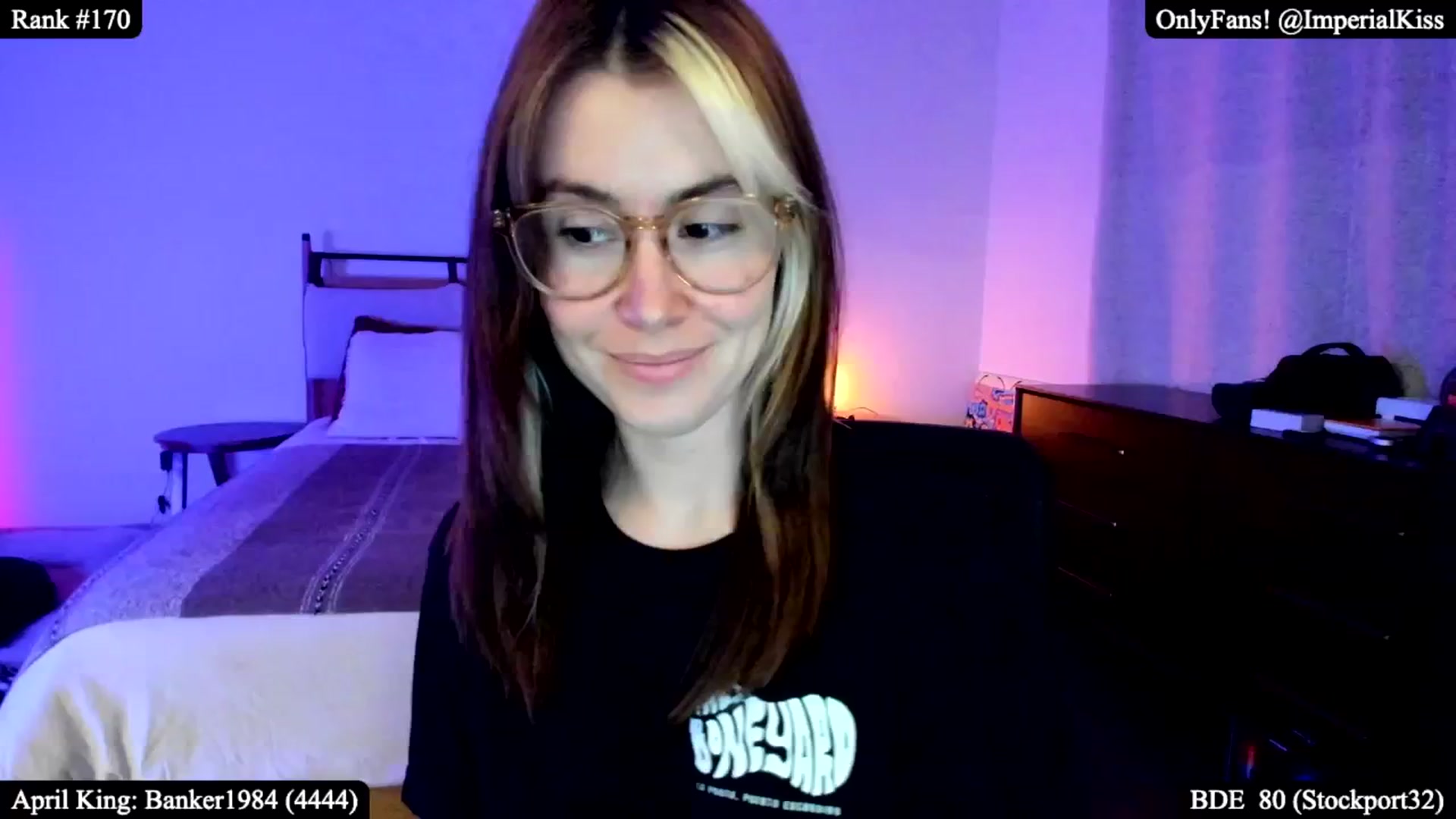 Gallery image thumbnail from ImperialKiss's myfreecams stream on, 04/04/2025, 04:13 image 15 of 20