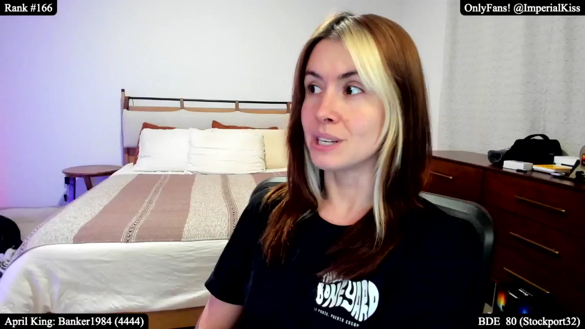 Gallery image thumbnail from ImperialKiss's myfreecams stream on, 04/04/2025, 04:13 image 7 of 20