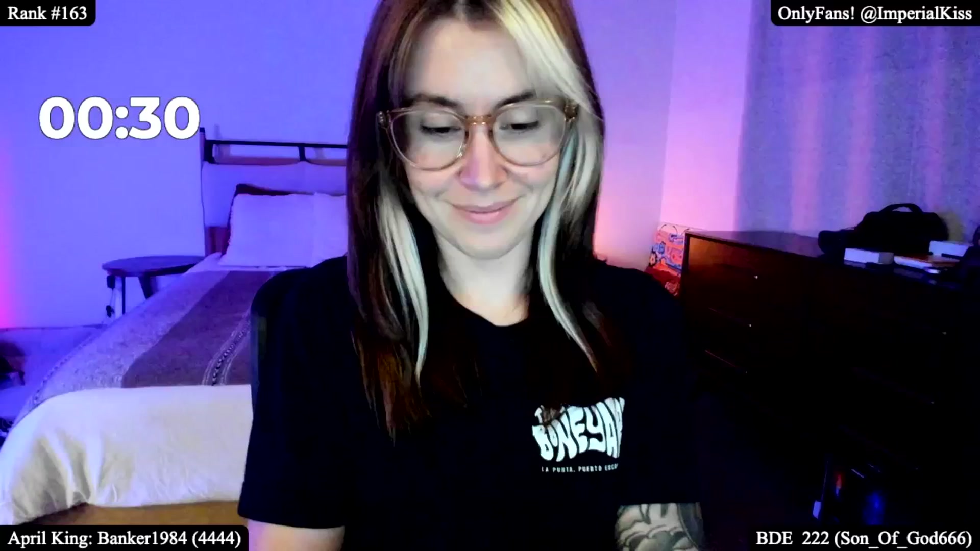 Gallery image thumbnail from ImperialKiss's myfreecams stream on, 04/04/2025, 04:13 image 19 of 20